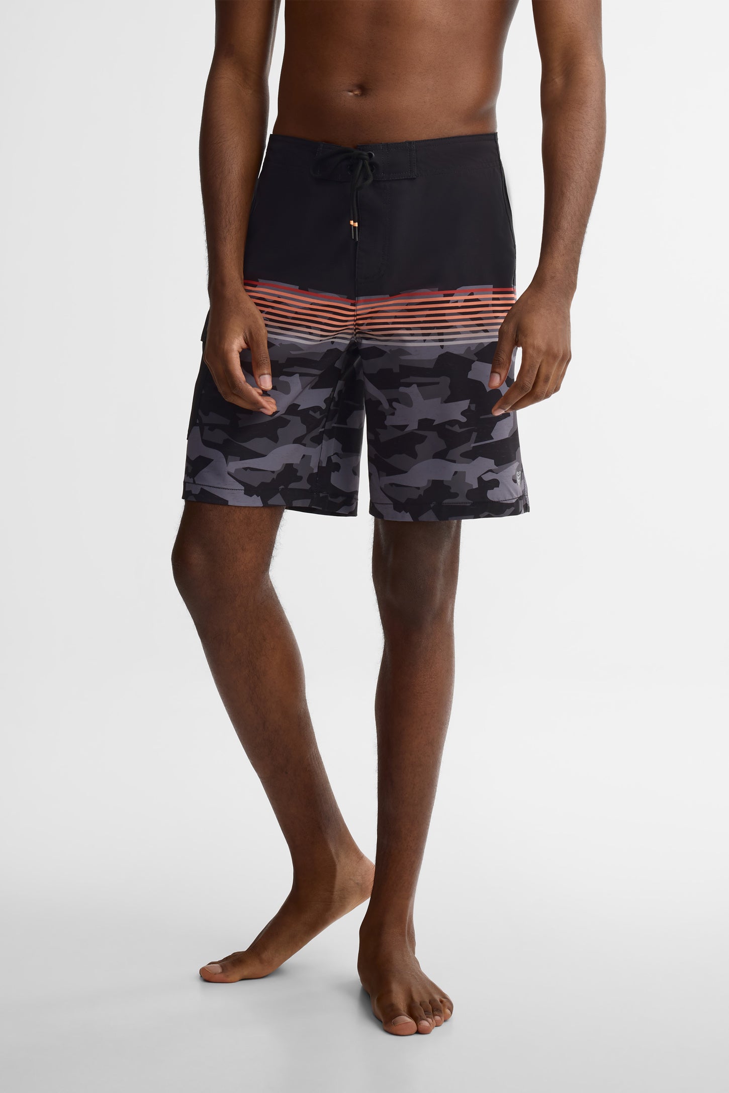 Short maillot de bain - Homme && NOIR/MULTI