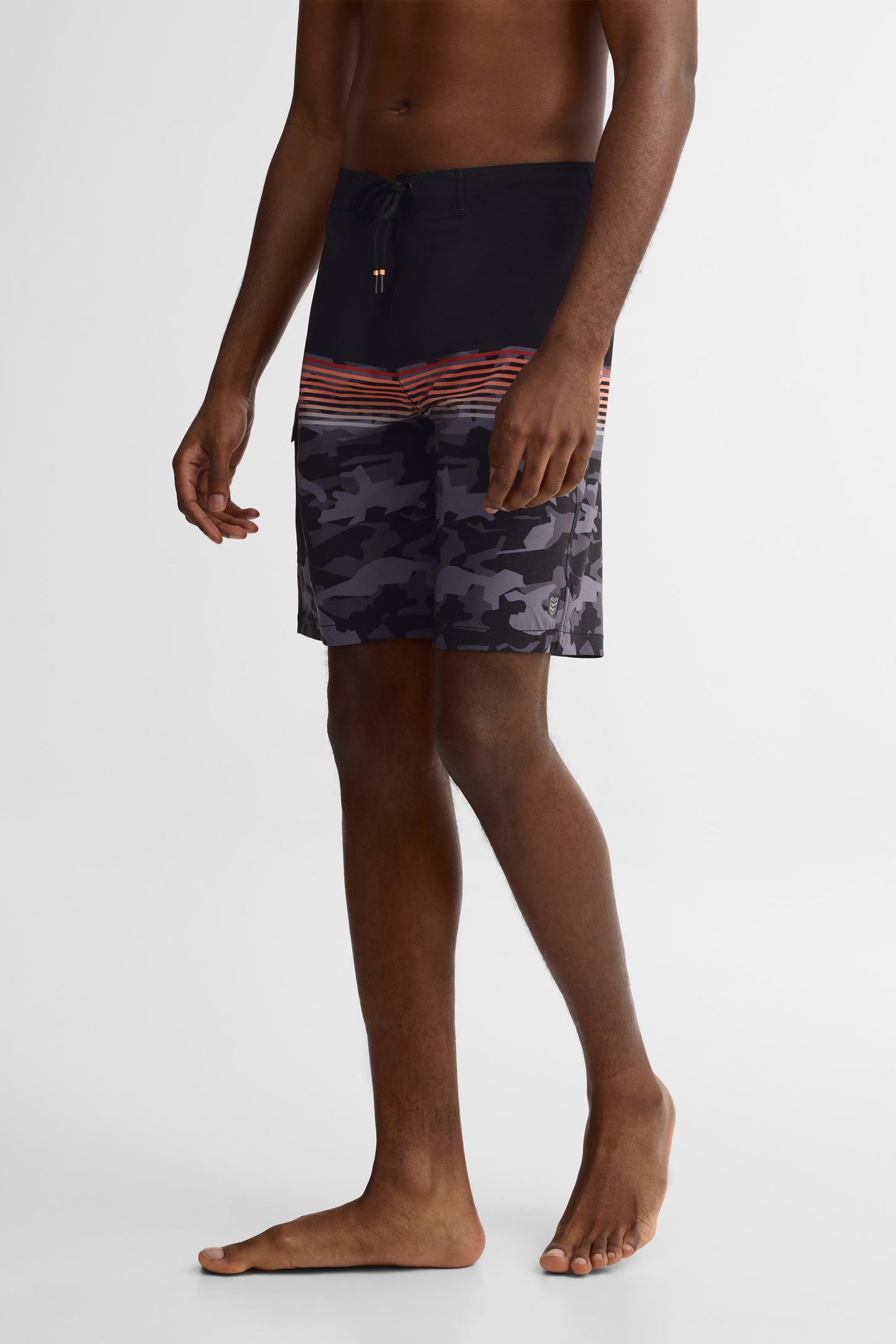Short maillot de bain - Homme && NOIR/MULTI