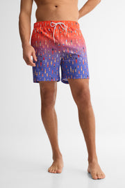 Short maillot de bain - Homme && BLEU MULTI