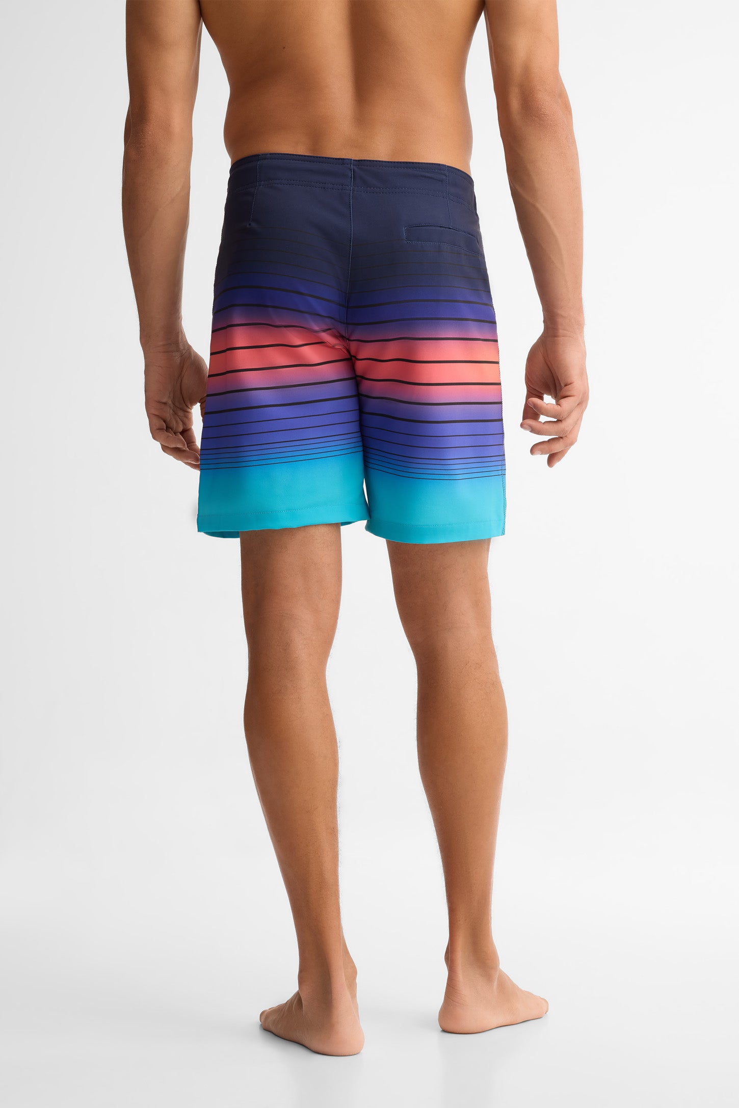 Short maillot de bain - Homme && BLEU MULTI