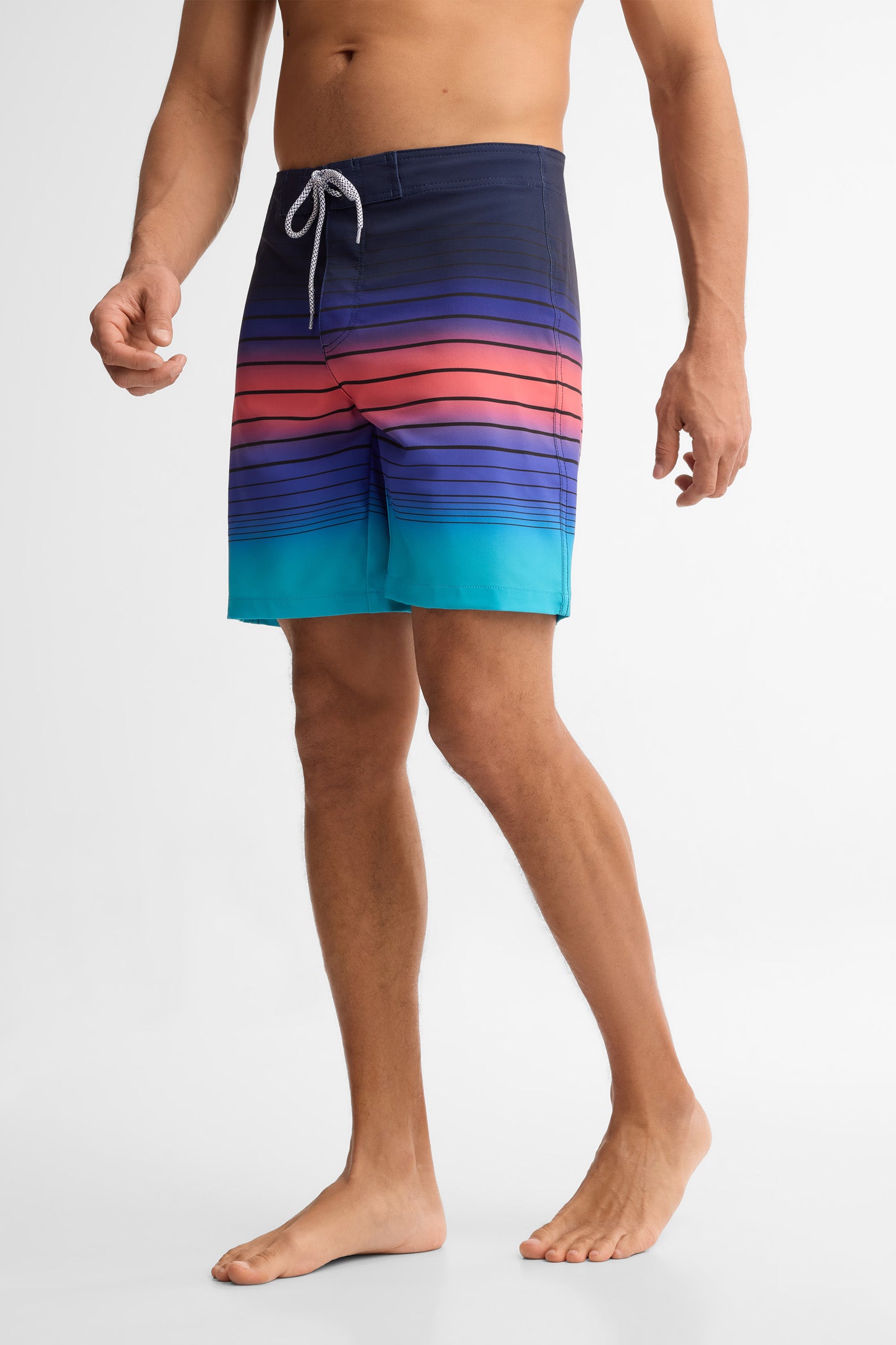 Short maillot de bain - Homme && BLEU MULTI