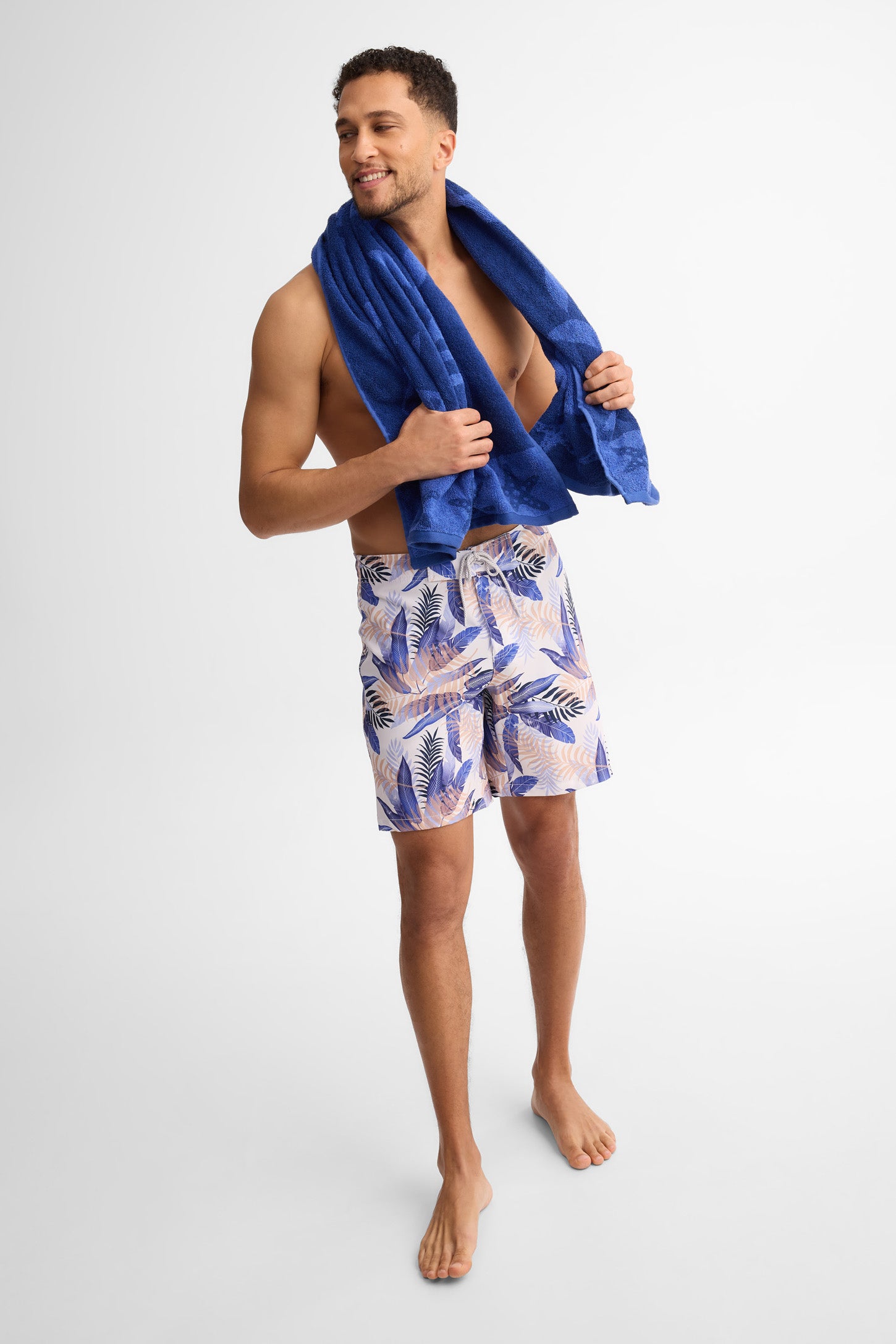 Short maillot de bain - Homme && MAUVE/MULTI