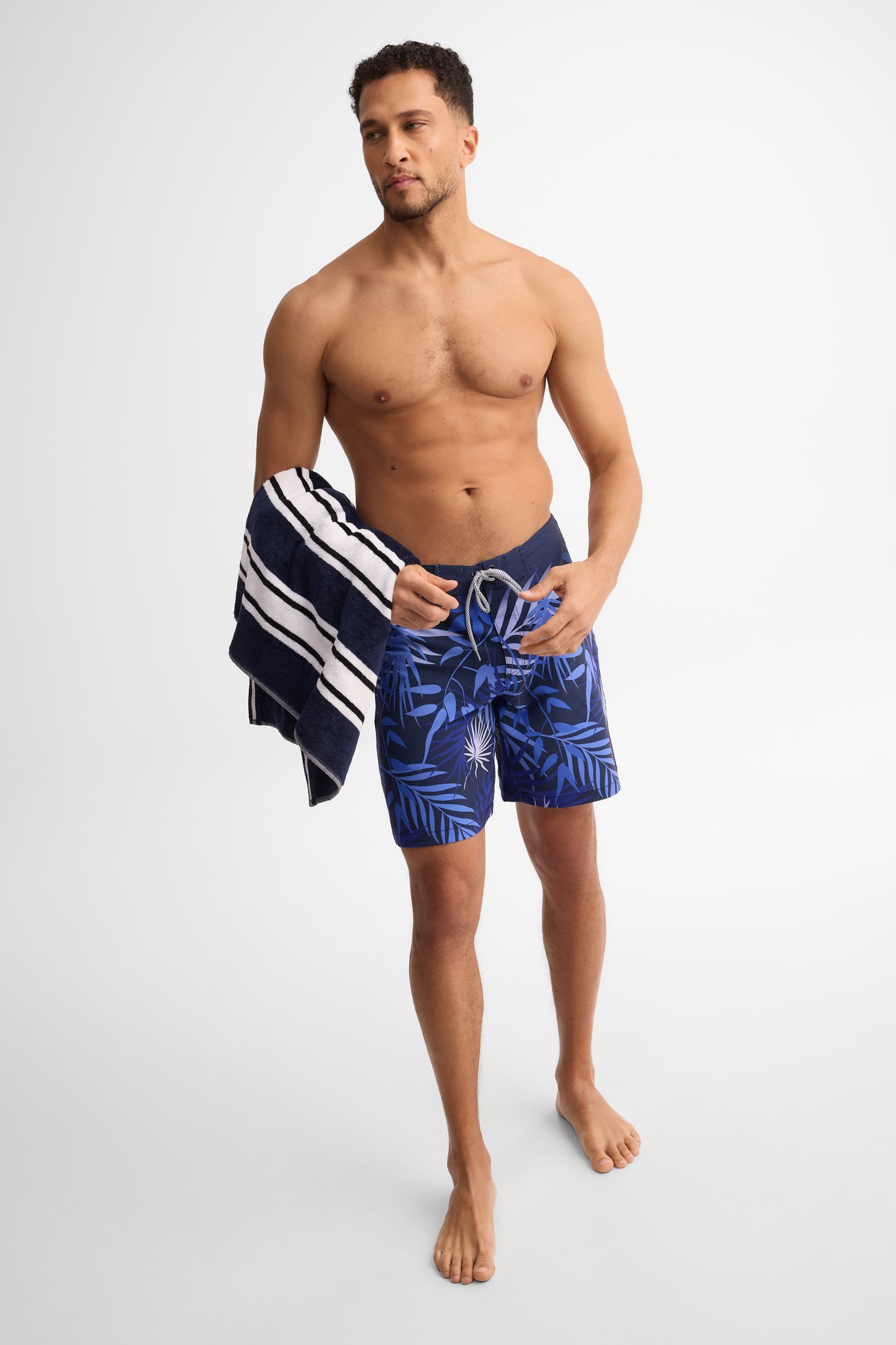 Short maillot de bain - Homme && BLEU MARINE MUL
