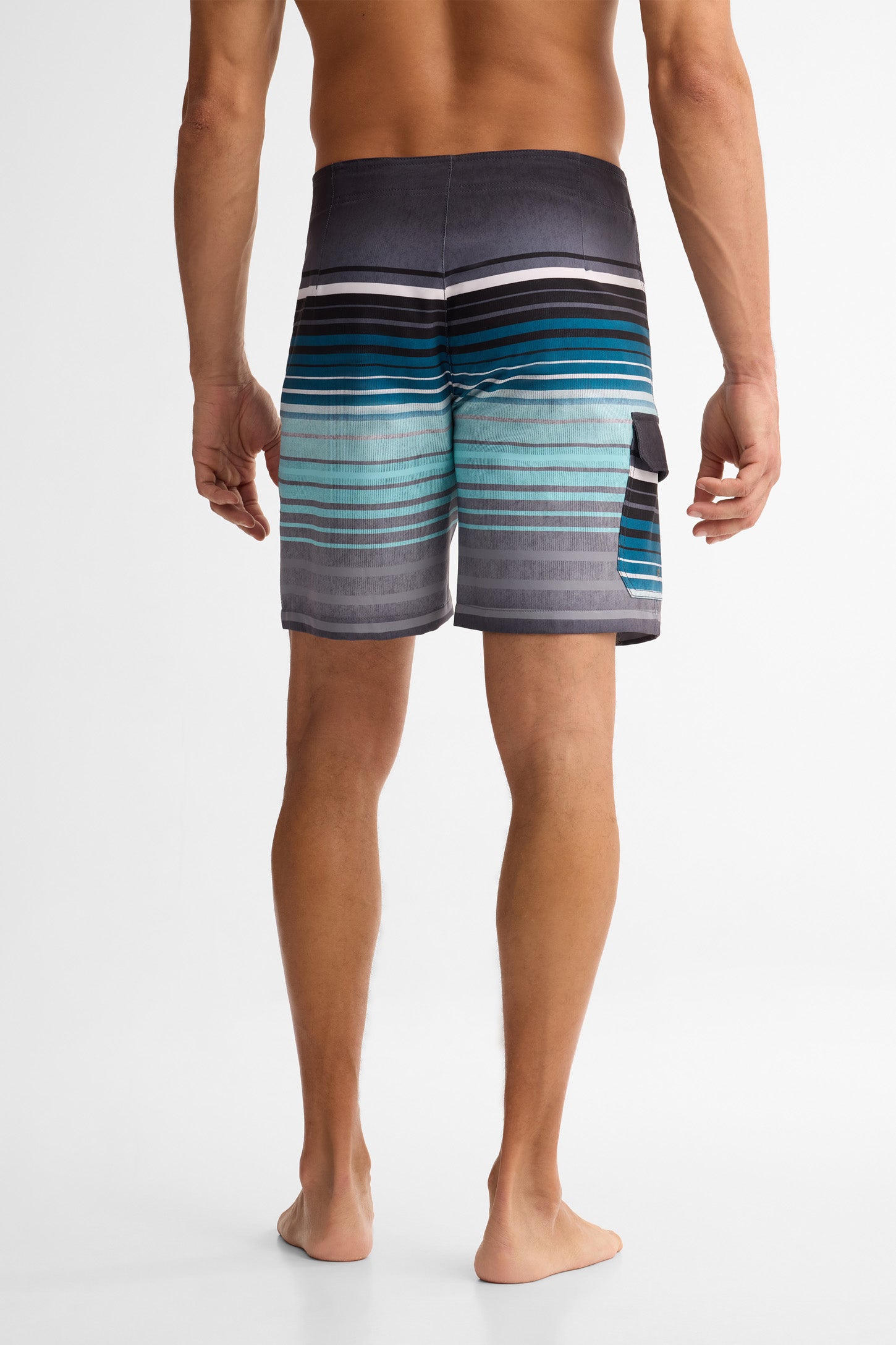 Short maillot de bain - Homme && TURQUOISE/MULTI