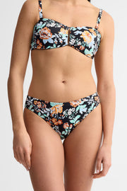 Culotte maillot de bain bikini - Femme && NOIR/MULTI