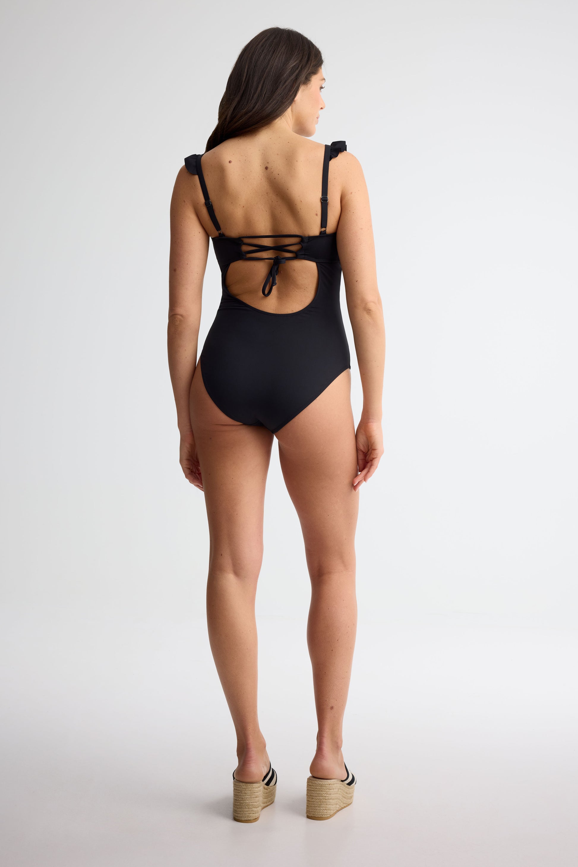 Maillot de bain 1-pièce - Femme && NOIR
