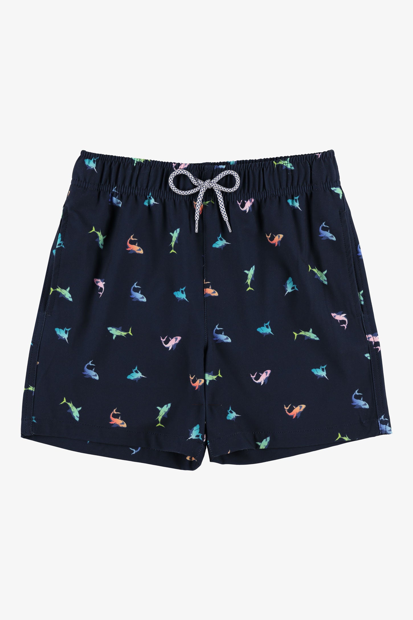Short maillot de bain - Ado garçon && BLEU MARINE MUL