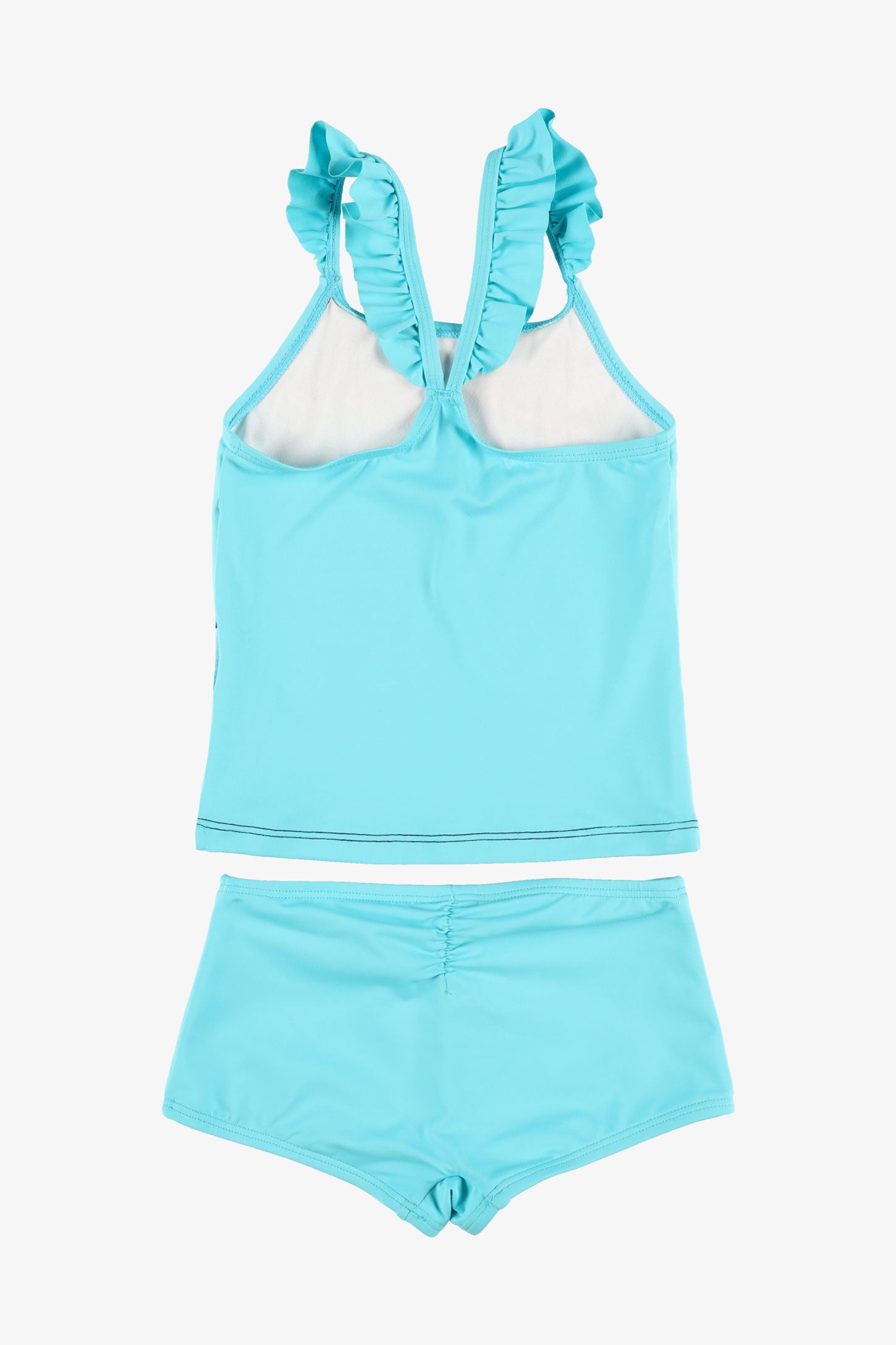 Ensemble maillot de bain 2 pièces tankini - Enfant fille && BLEU MULTI