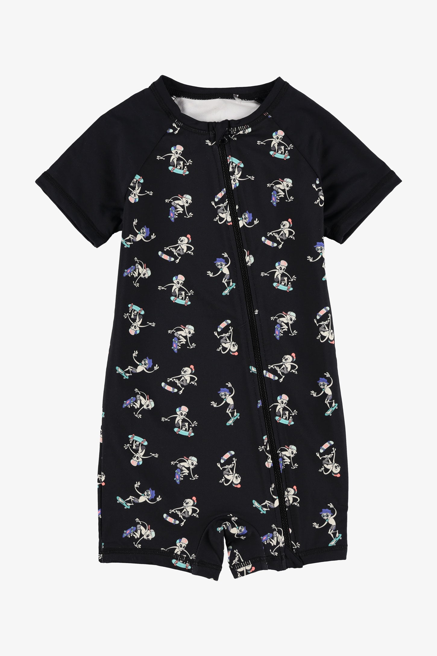 Maillot de bain 1-pièce ''rashguard'' - Bébé garçon && BLEU MULTI