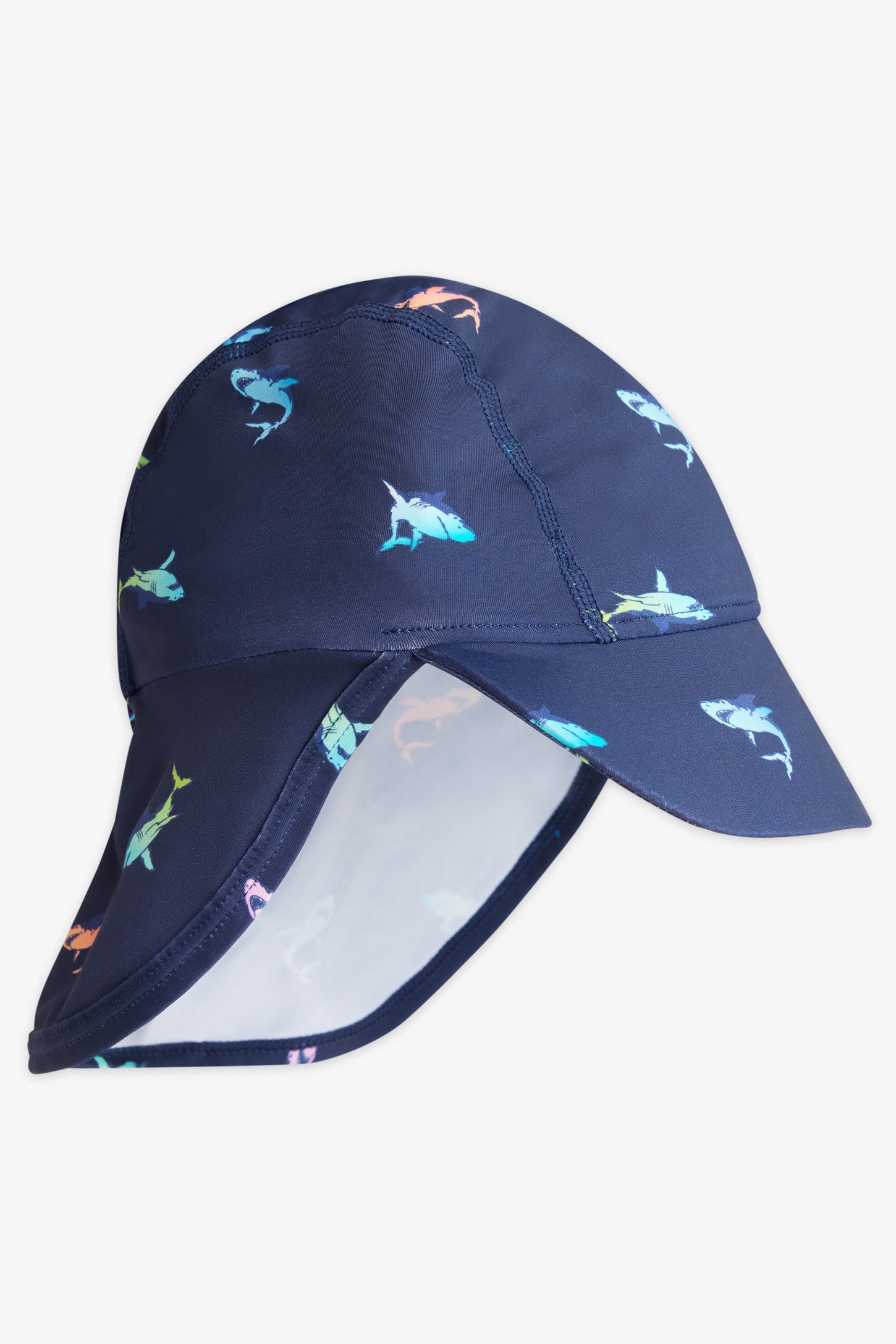 Casquette saharienne réversible, 2T-3T - Bébé garçon && BLEU MARINE MUL