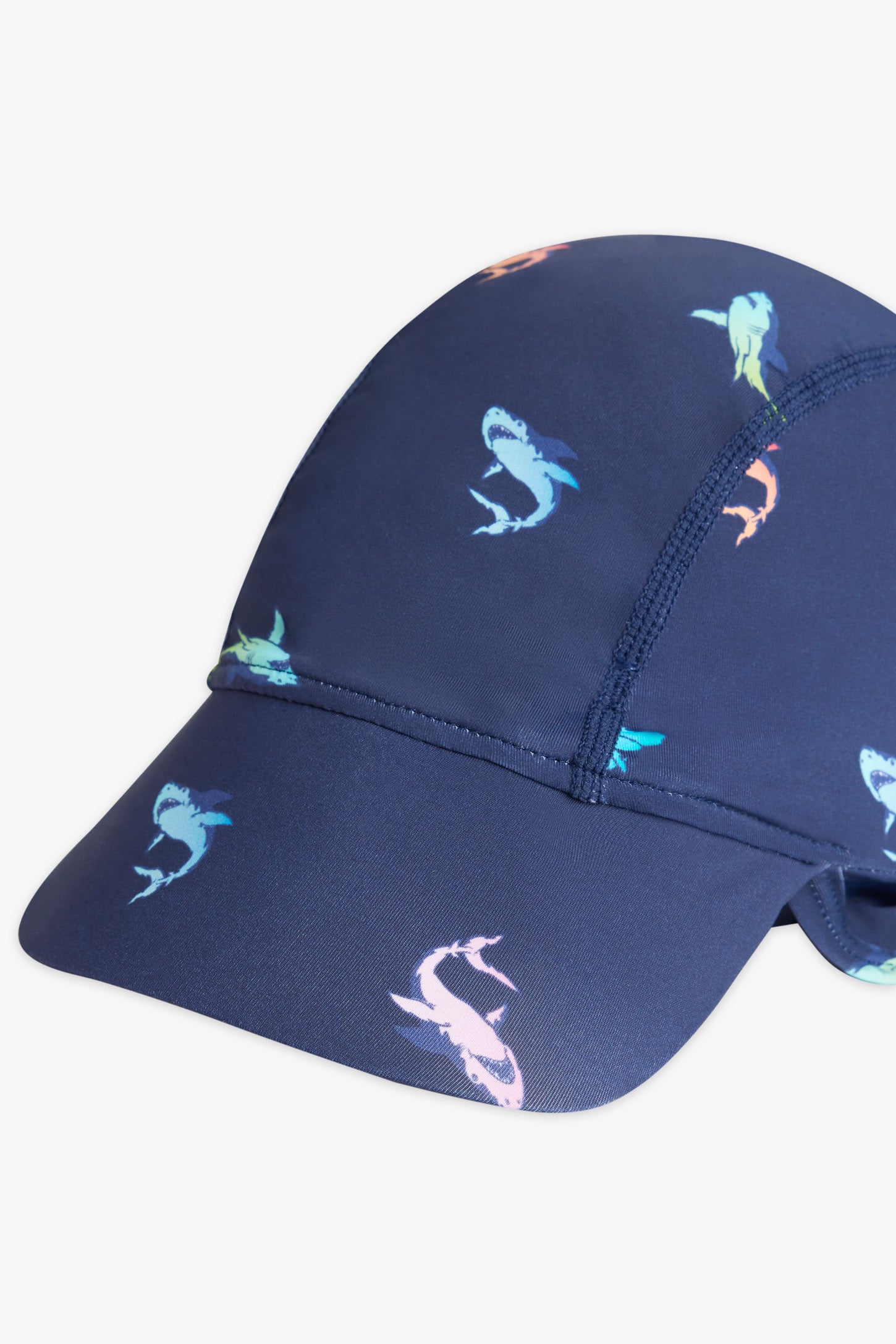Casquette saharienne réversible, 2T-3T - Bébé garçon && BLEU MARINE MUL