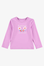Chandail maillot de bain ''rashguard'' - Bébé fille && MAUVE