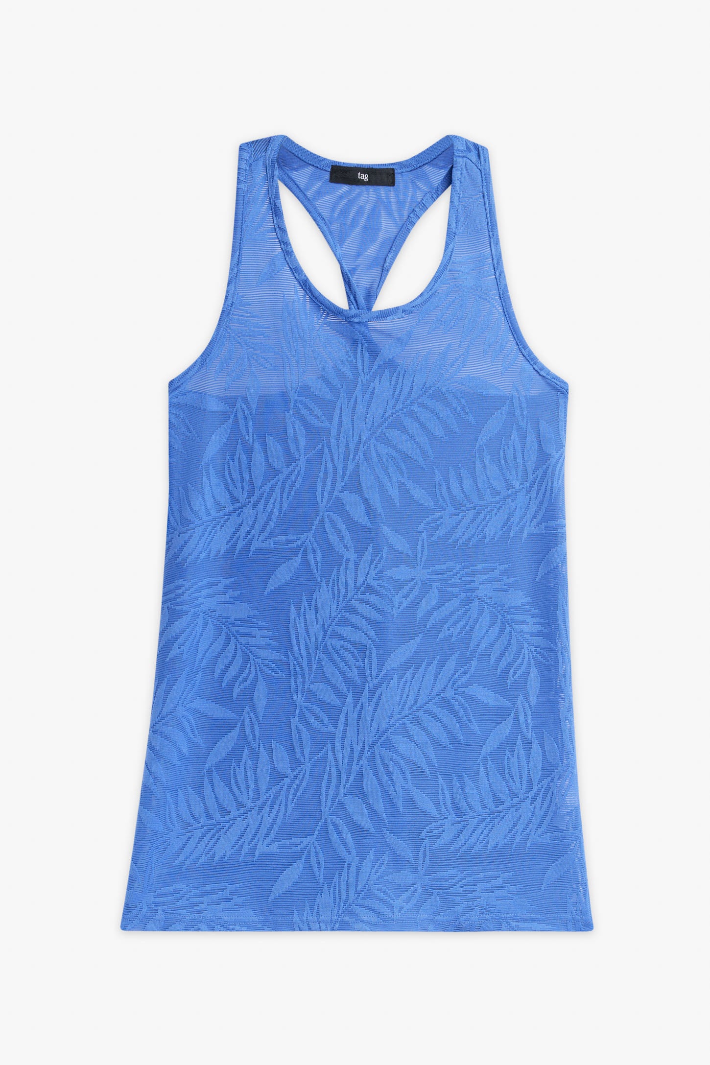 Robe sans manches imprimée - Ado fille && BLEU