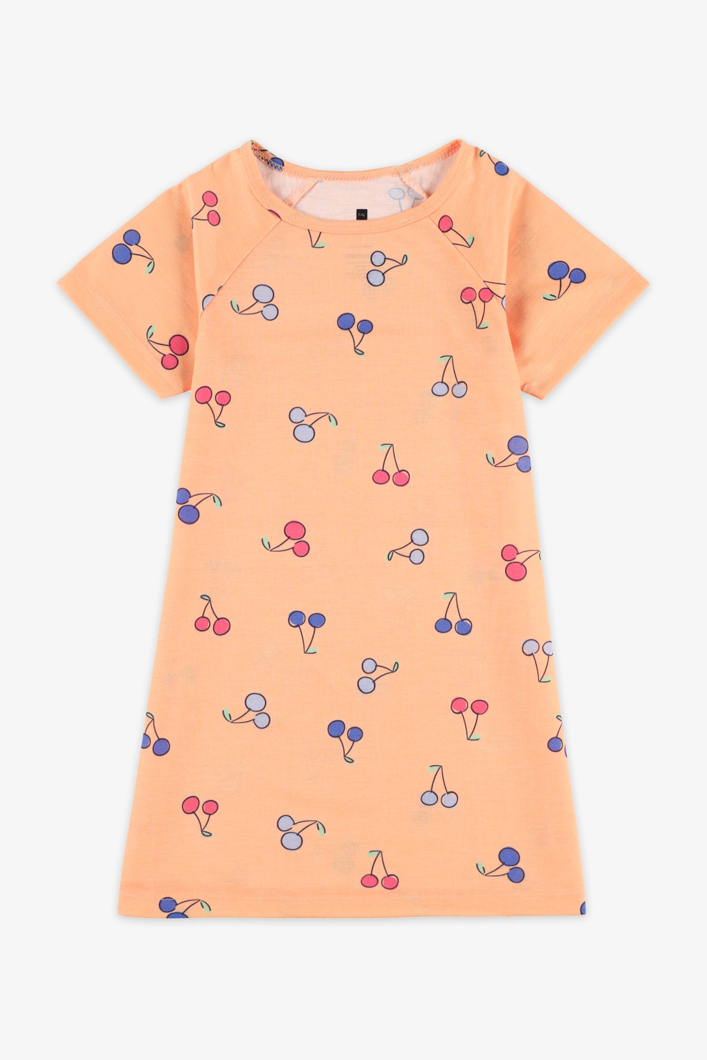 Robe de nuit imprimée - Enfant fille && ORANGE MULTI