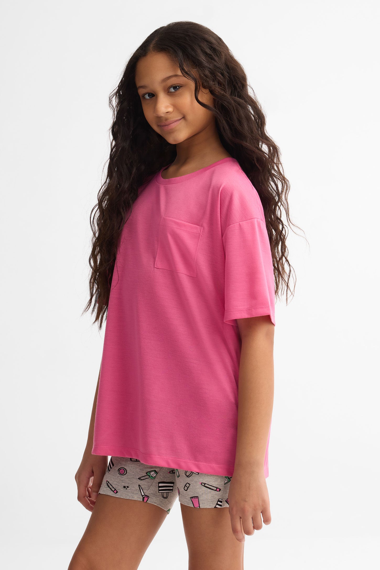 Pyjama 2-pièces coton, 2/40$ - Ado fille && ROSE