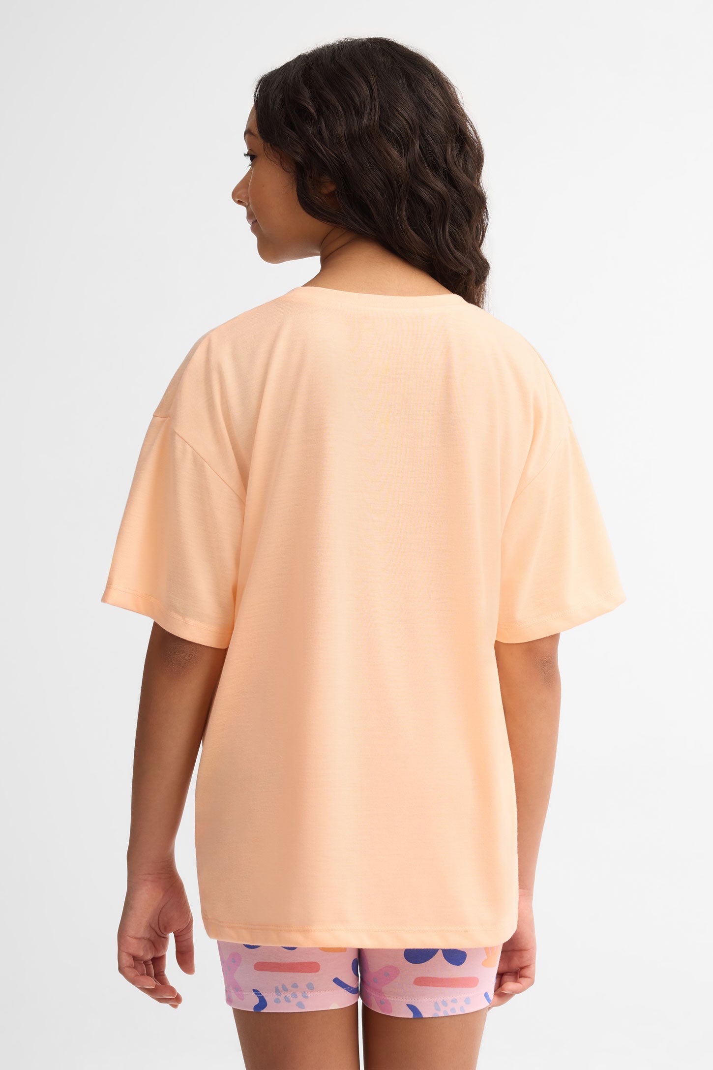Pyjama 2-pièces coton, 2/40$ - Ado fille && ORANGE