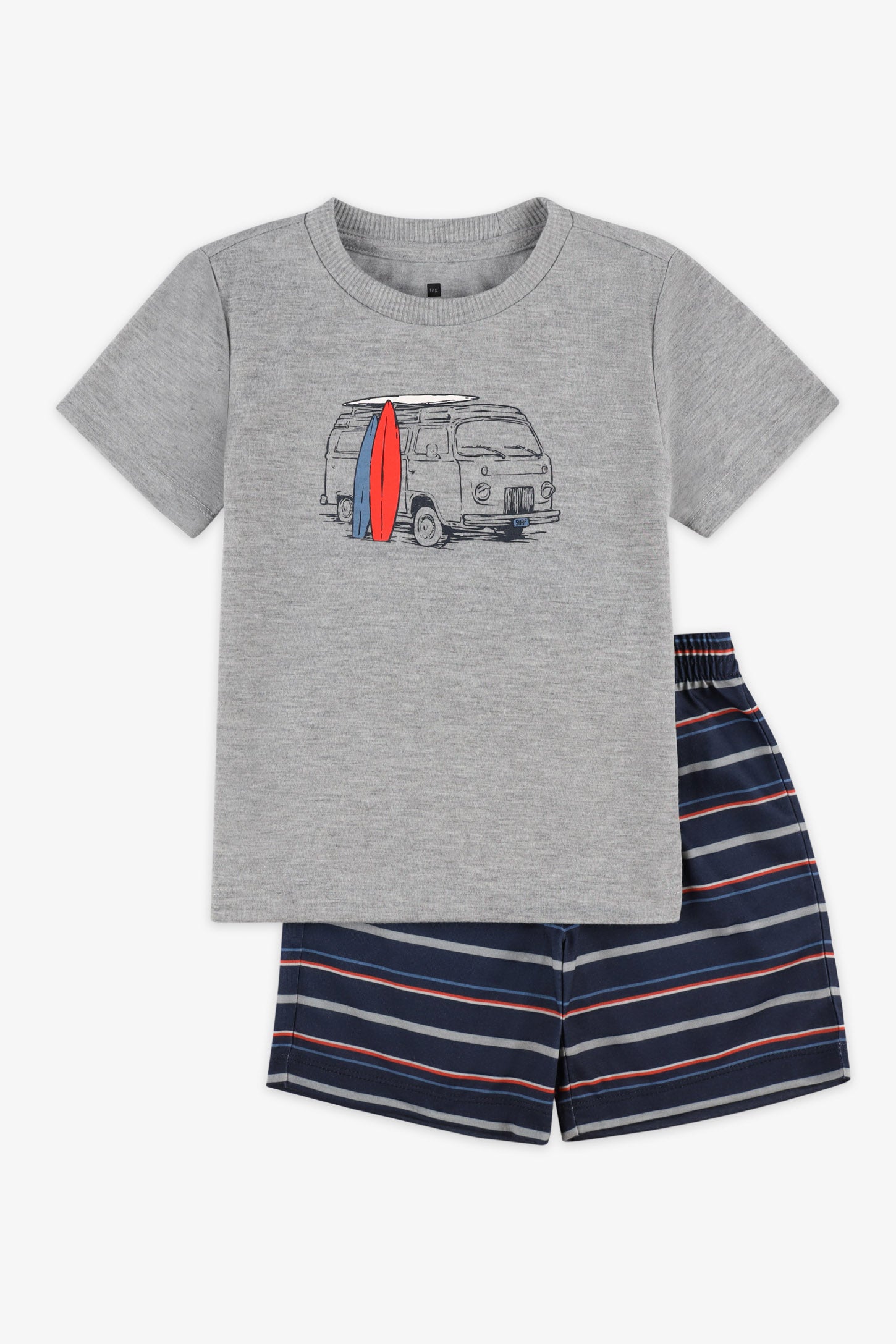 Pyjama 2-pièces, 2/35$ - Enfant garçon && GRIS MIXTE