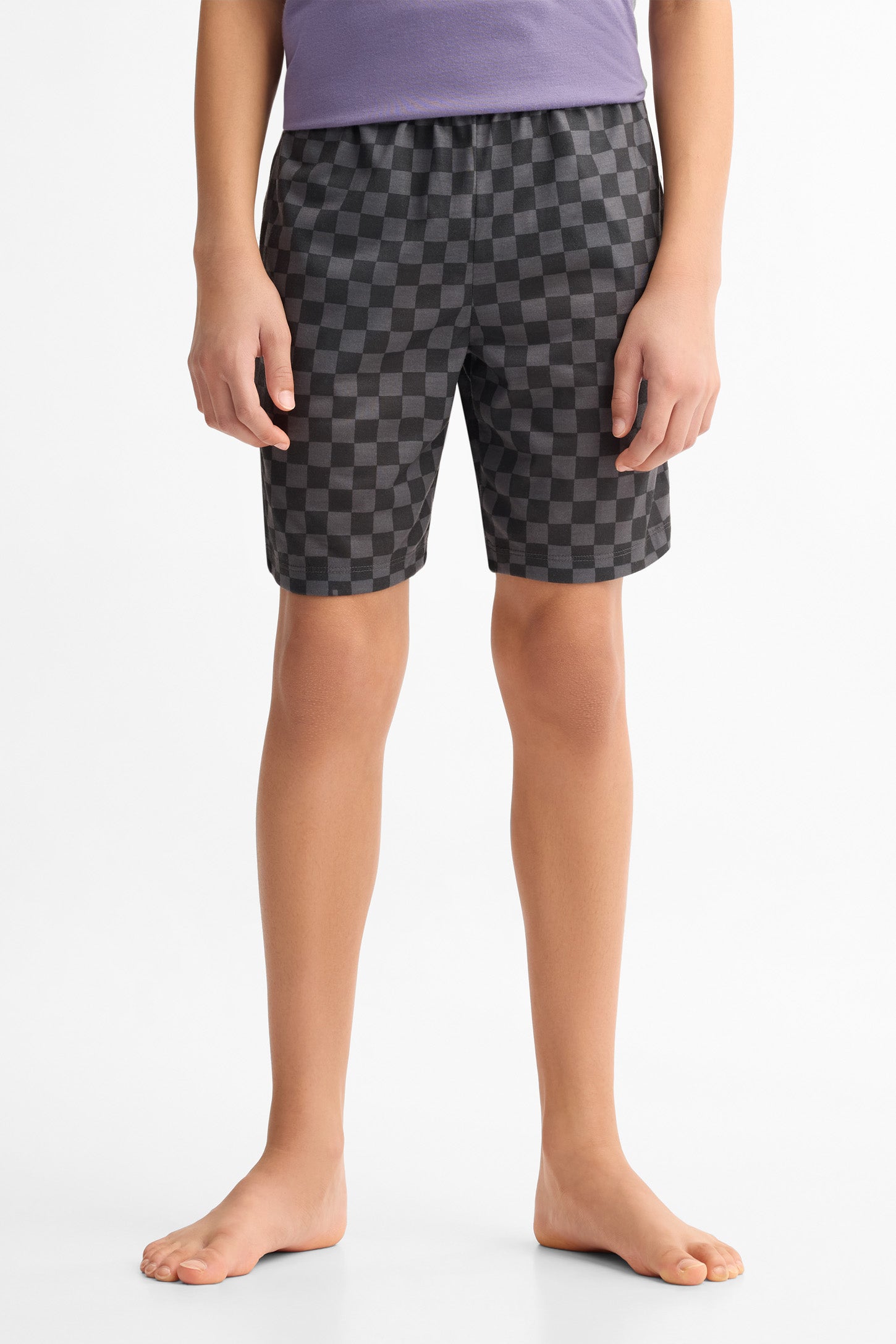Lot 2 shorts pyjama - Ado garçon && NOIR/MULTI