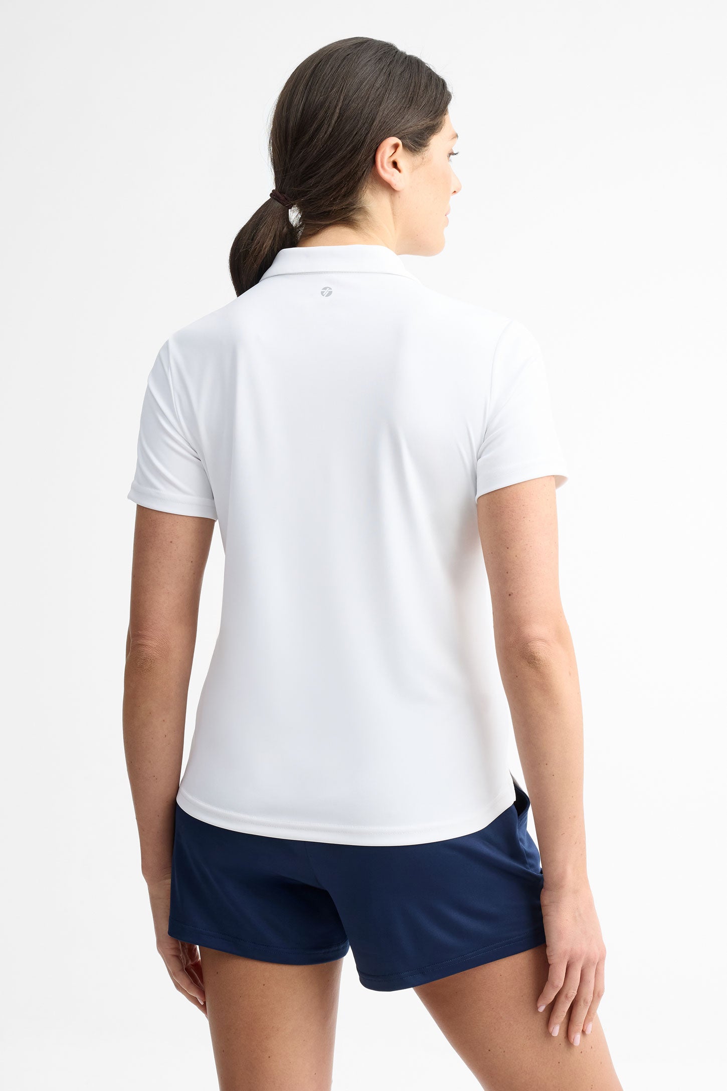 Polo manches courtes - Femme && BLANC