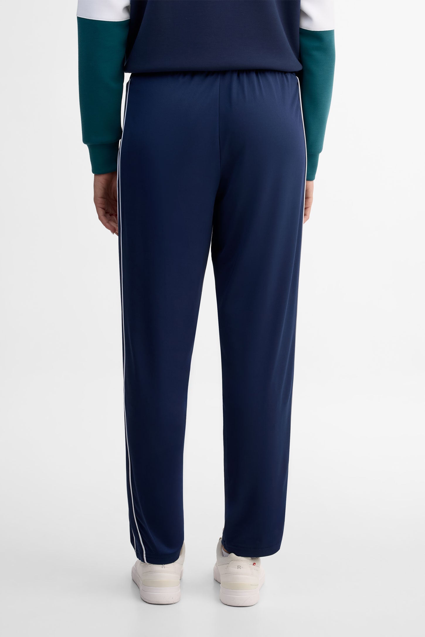 Pantalon jambe fuselée athlétique - Femme && NOIR