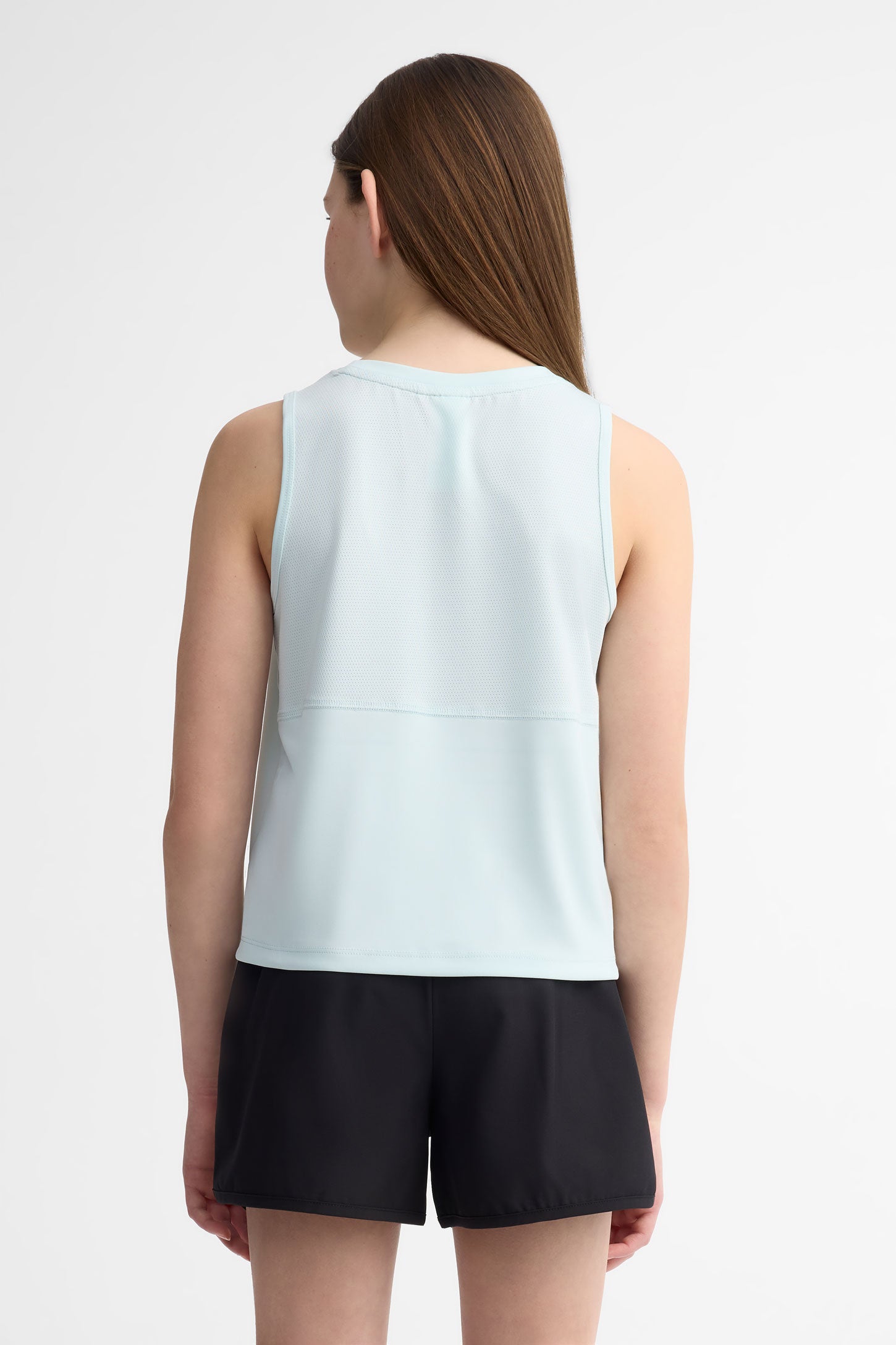 Camisole muscle Tank athlétique - Ado fille && BLEU PALE