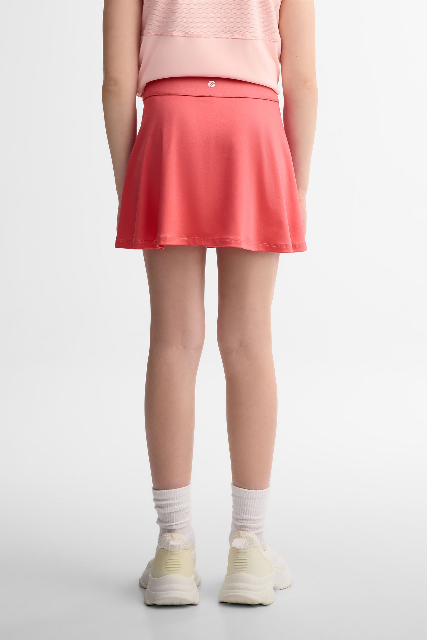 Jupe-short taille haute athlétique - Ado fille && ROSE
