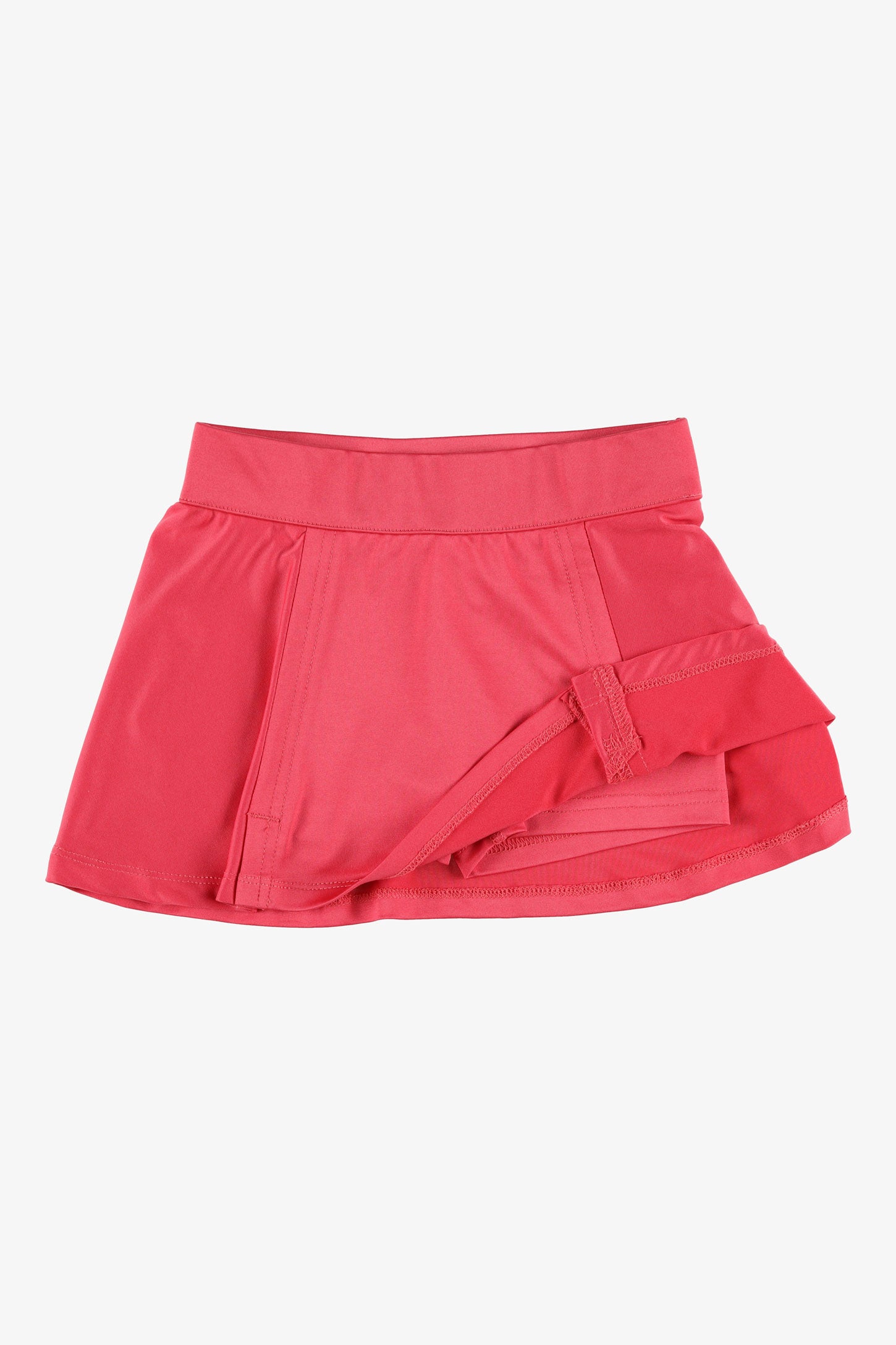 Jupe-short taille haute athlétique - Enfant fille && ROSE