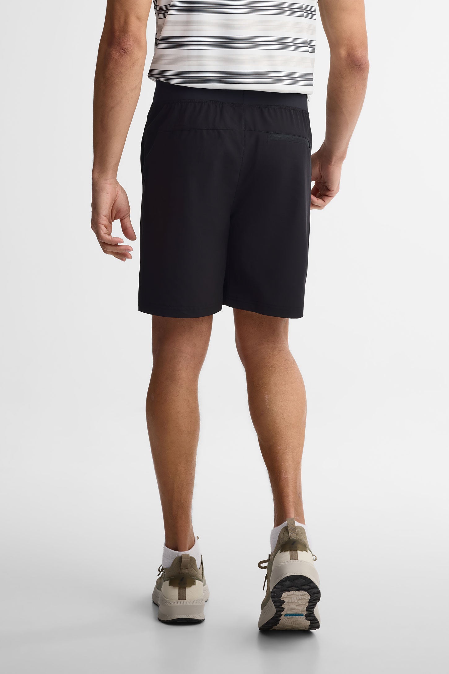 Short extensible 4 sens athlétique - Homme && NOIR