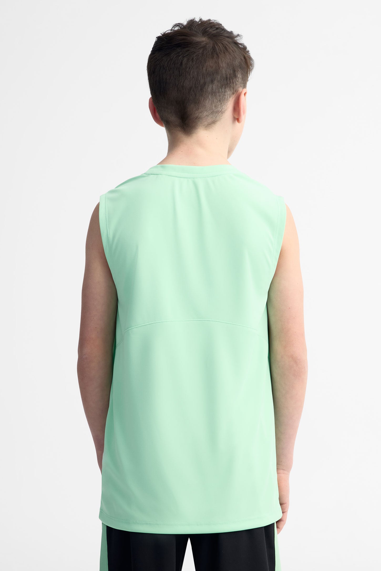 Camisole muscle athlétique - Ado garçon && VERT
