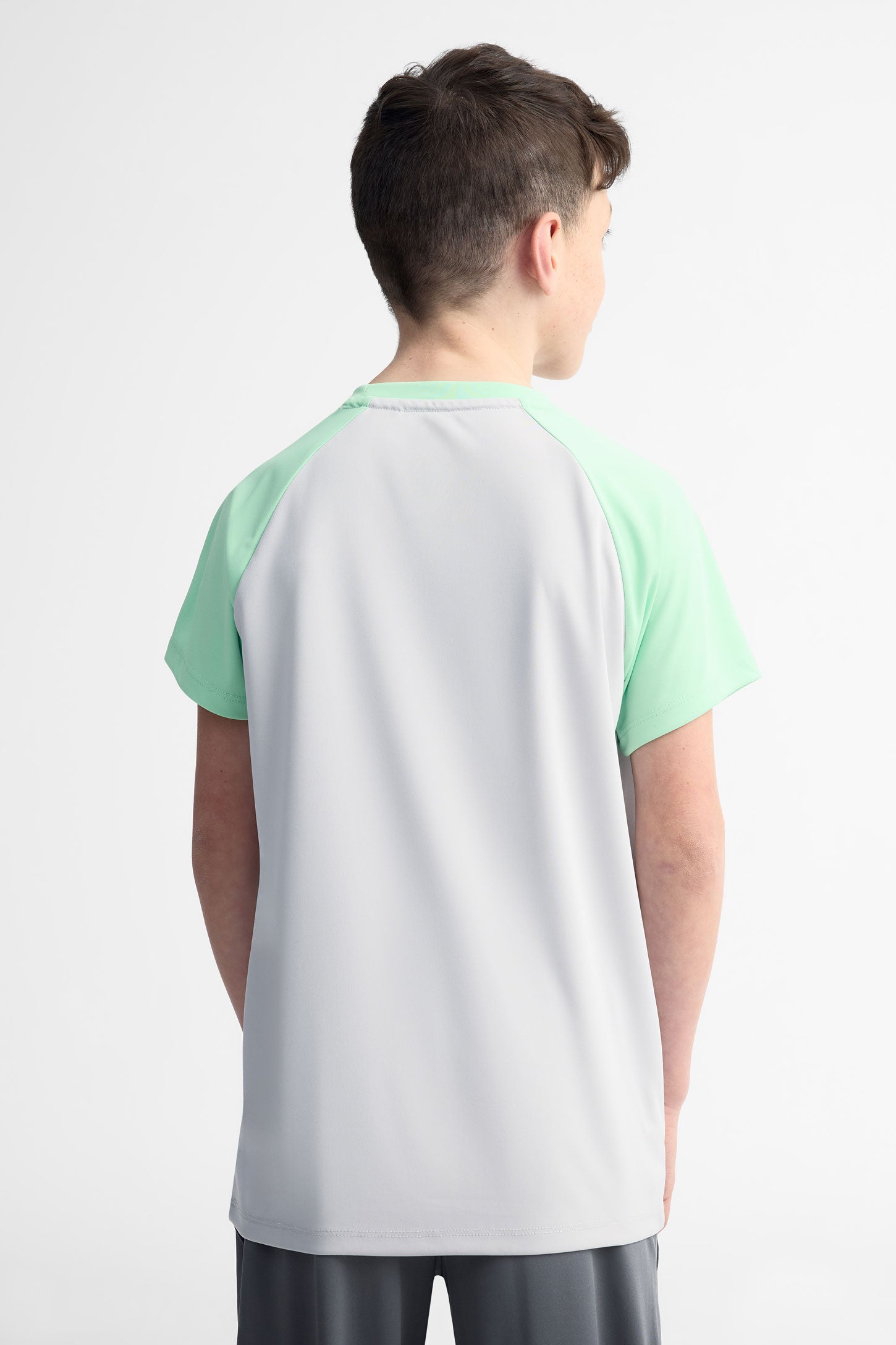 T-shirt athlétique - Ado garçon && GRIS