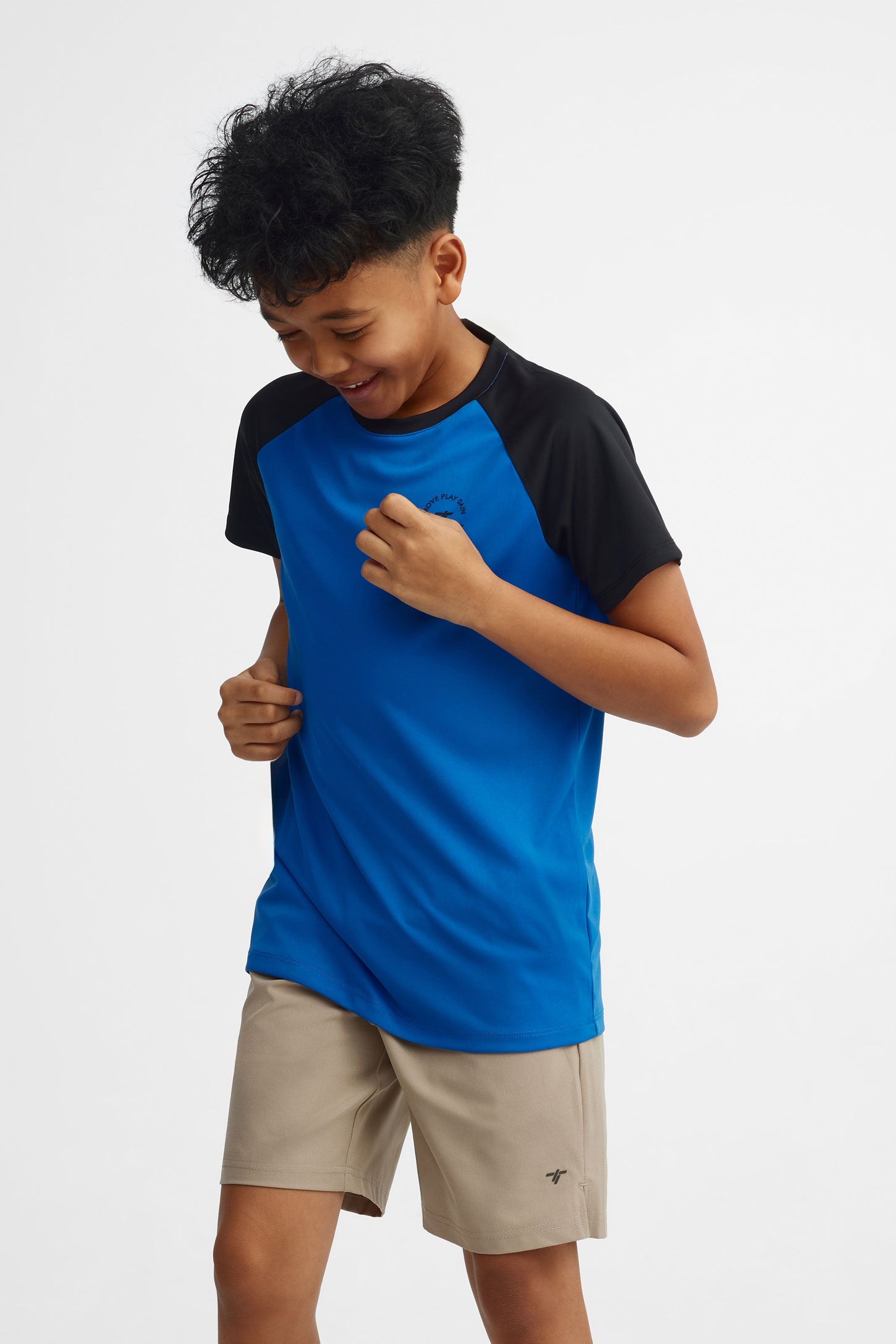 T-shirt athlétique - Ado garçon && BLEU