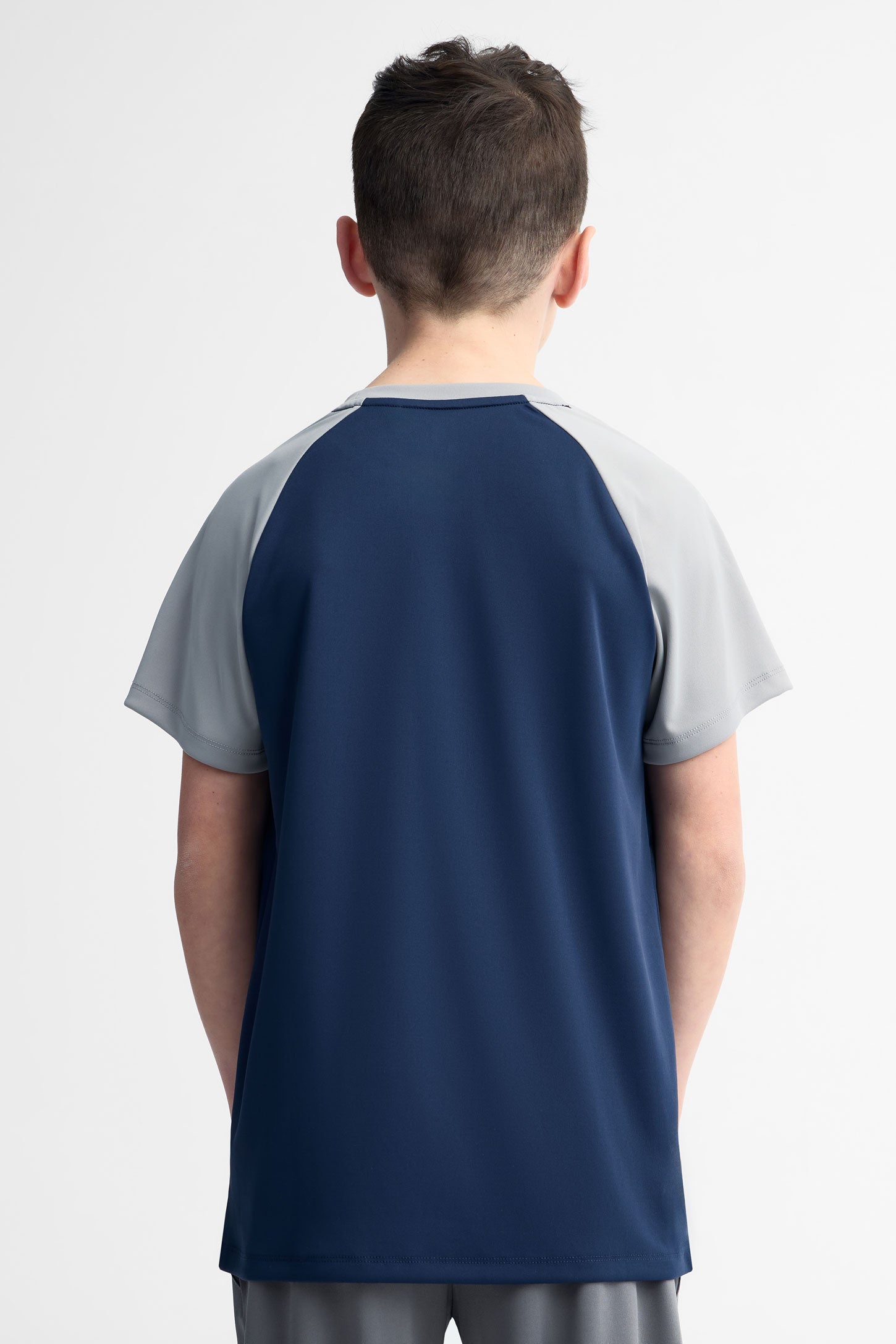 T-shirt athlétique - Ado garçon && BLEU MARINE