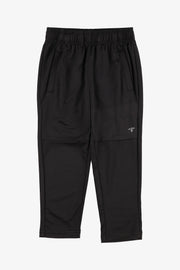 Pantalon jambe droite athlétique - Enfant garçon && NOIR