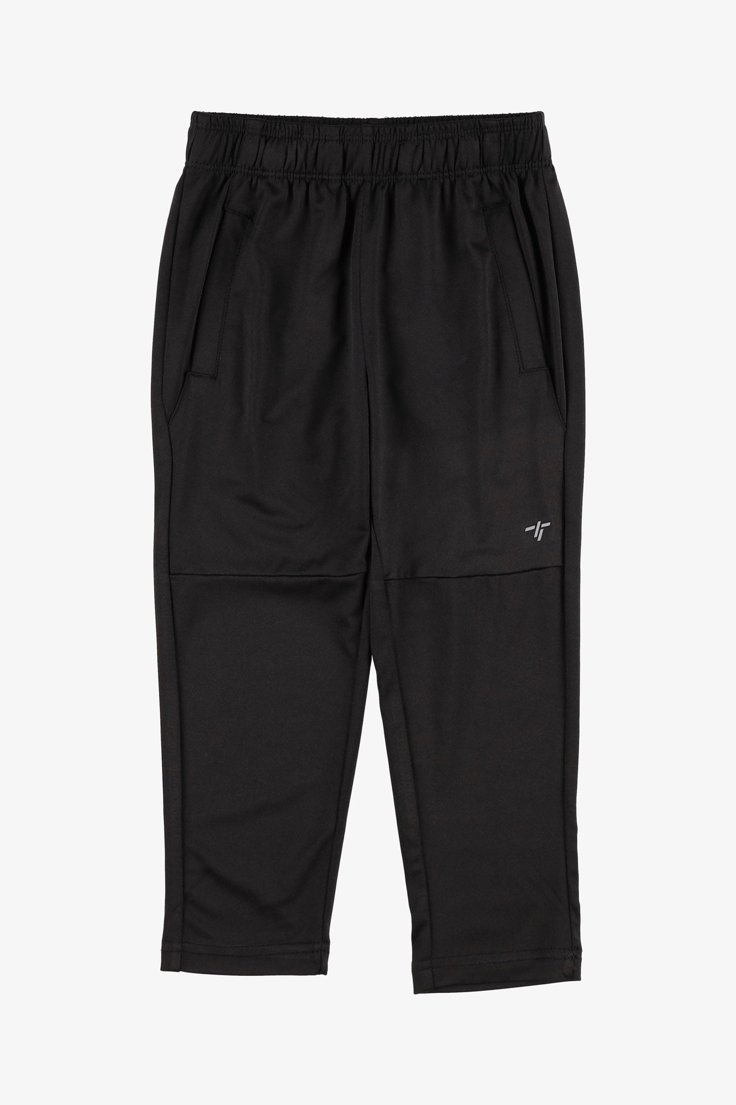 Pantalon jambe droite athlétique - Enfant garçon && NOIR