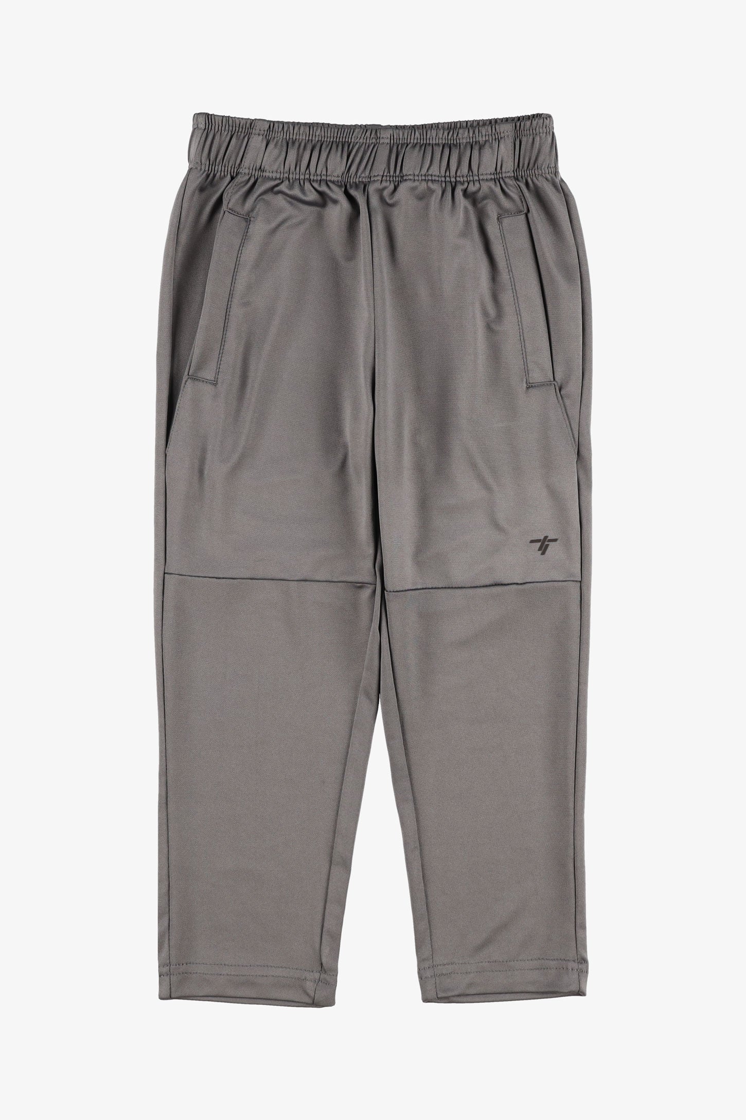 Pantalon jambe droite athlétique - Enfant garçon && GRIS