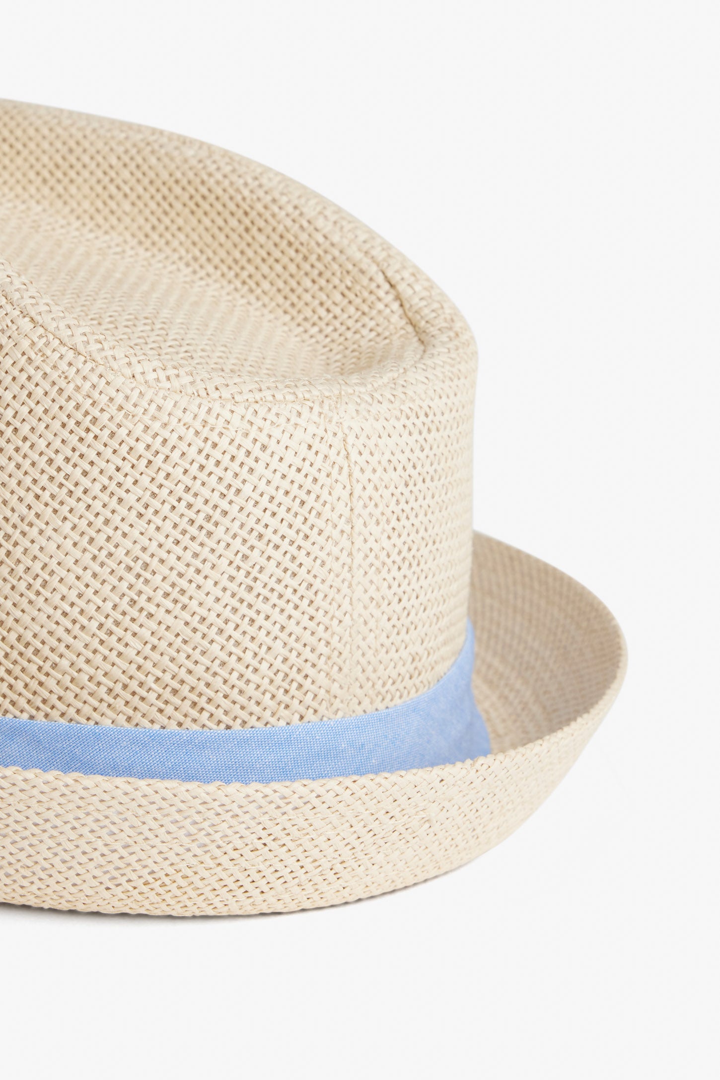 Chapeau en paille - Enfant garçon && BEIGE