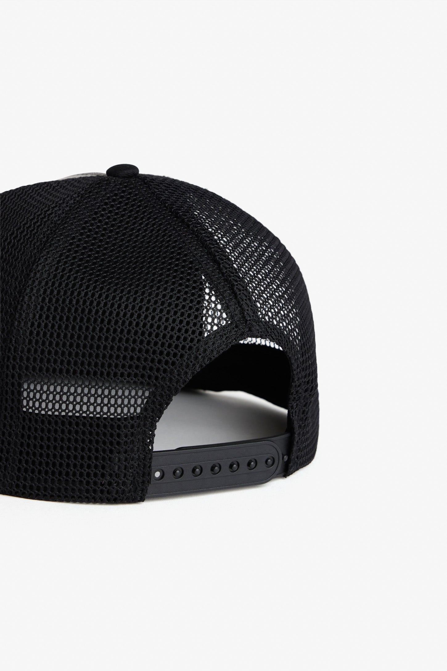 Casquette twill et mesh imprimé - Ado garçon && NOIR