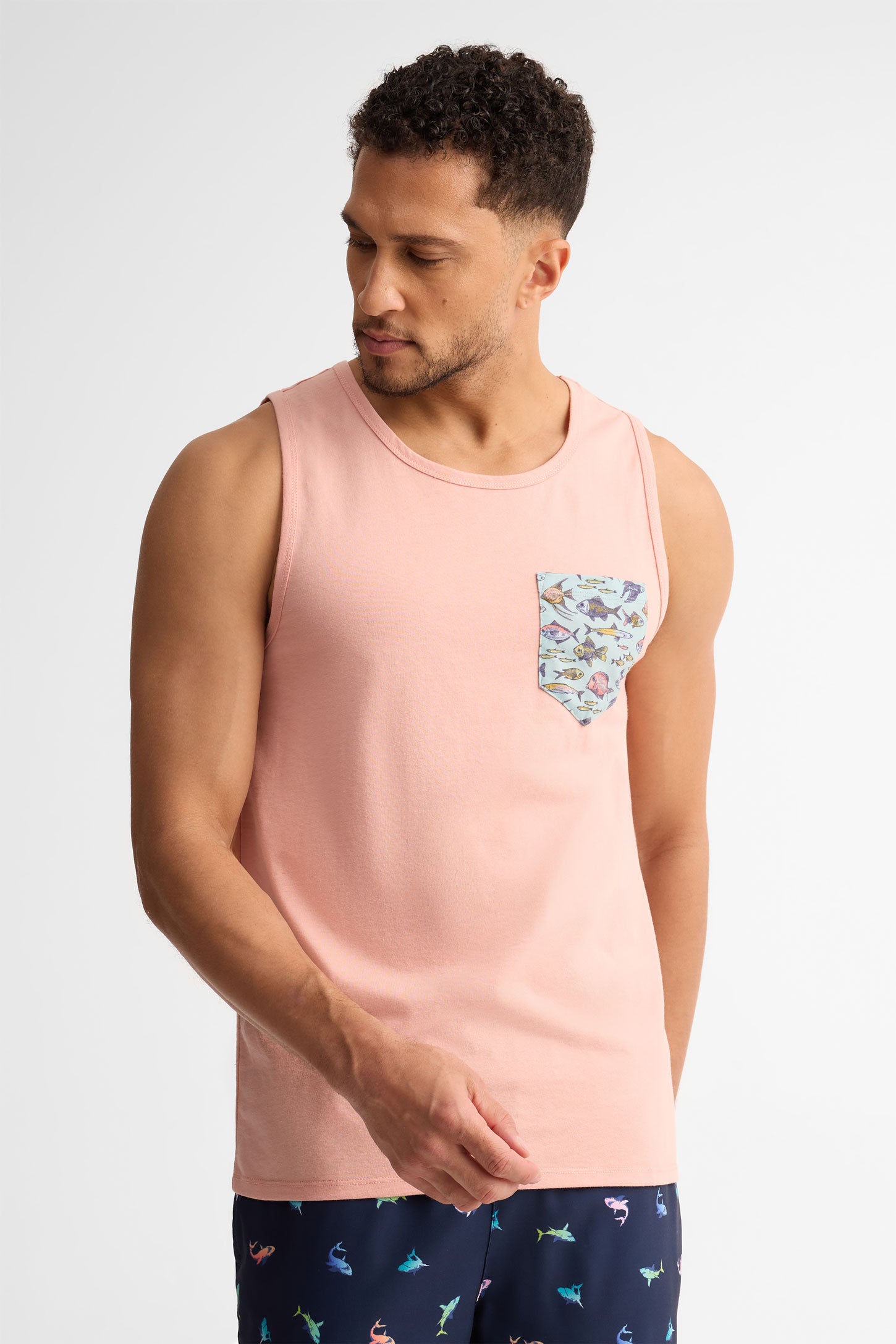 Camisole col rond coton, 2/30$ - Homme && ROSE