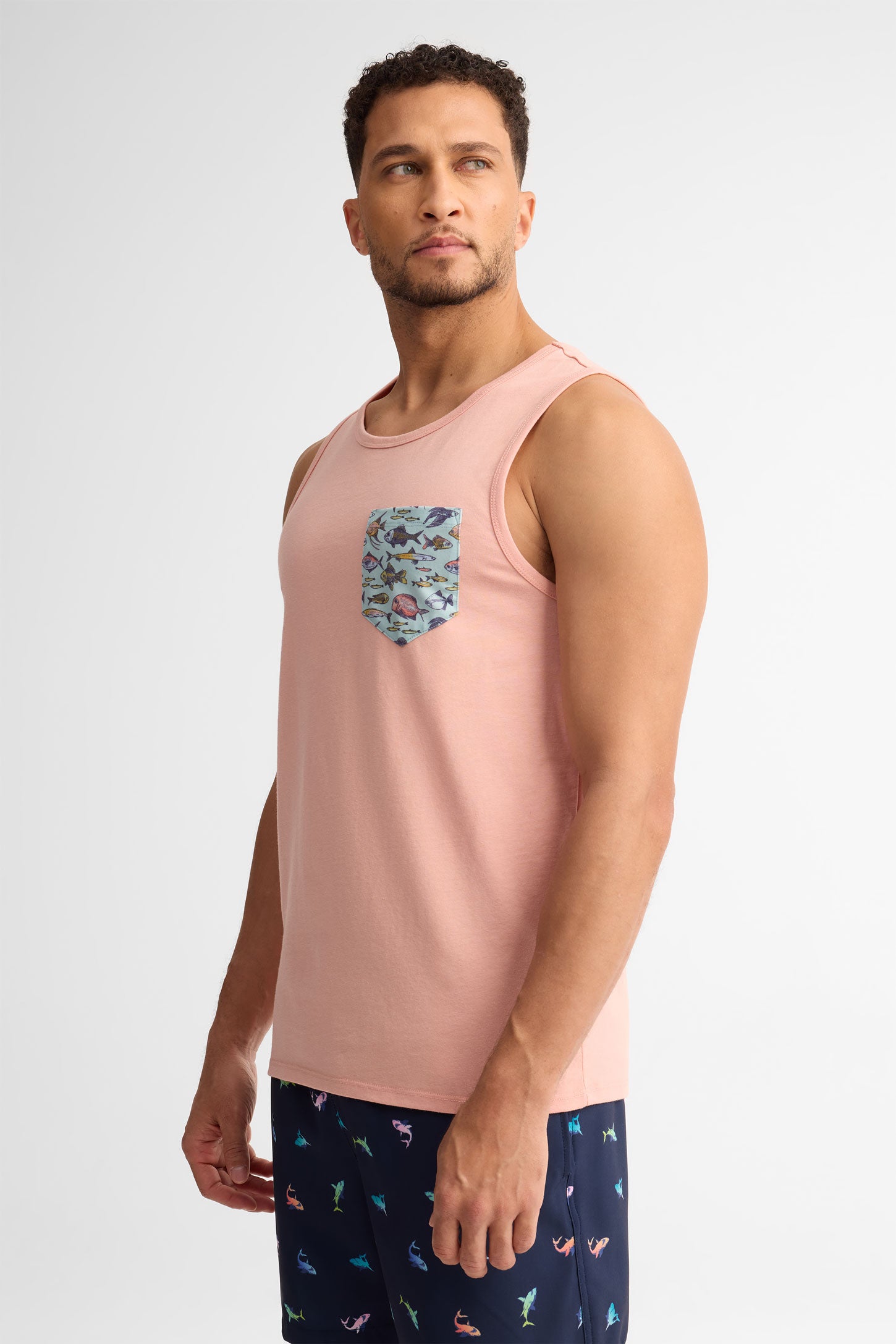 Camisole col rond coton, 2/30$ - Homme && ROSE