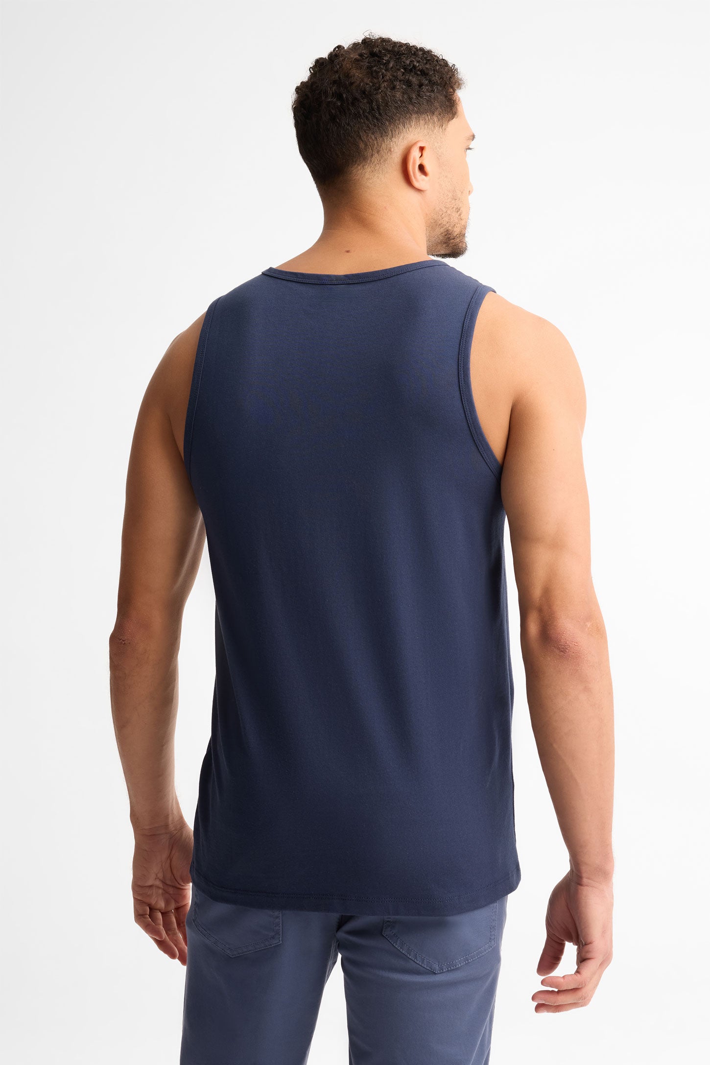 Camisole col rond coton, 2/30$ - Homme && MARIN