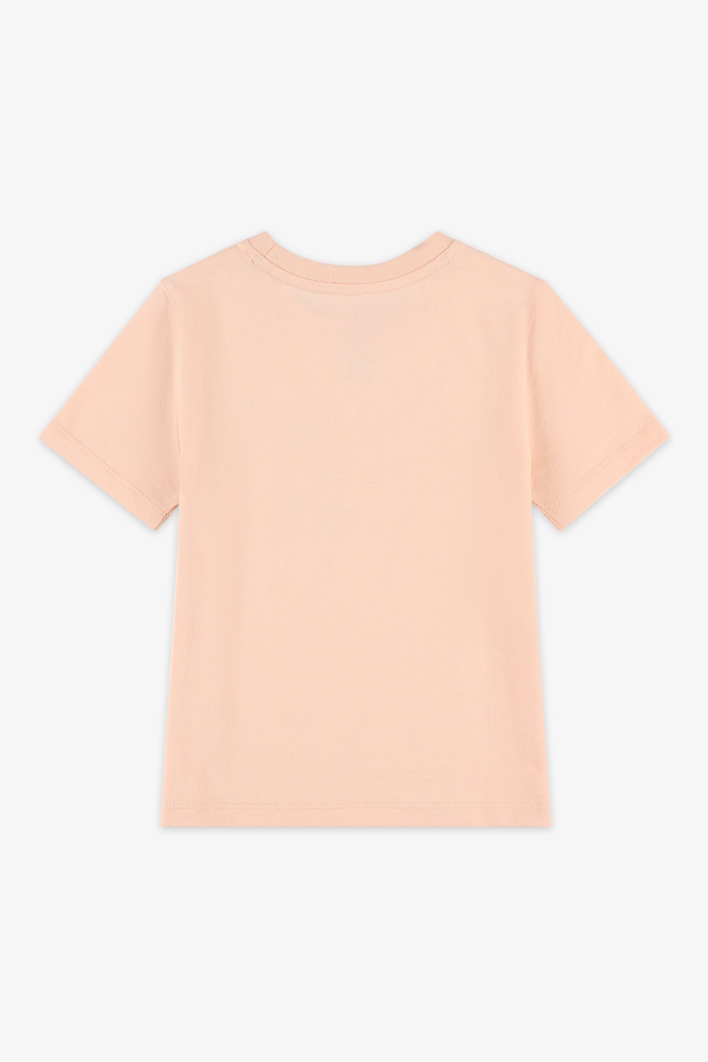 T-shirt col rond à poche, 2/20$ - Enfant fille && ORANGE