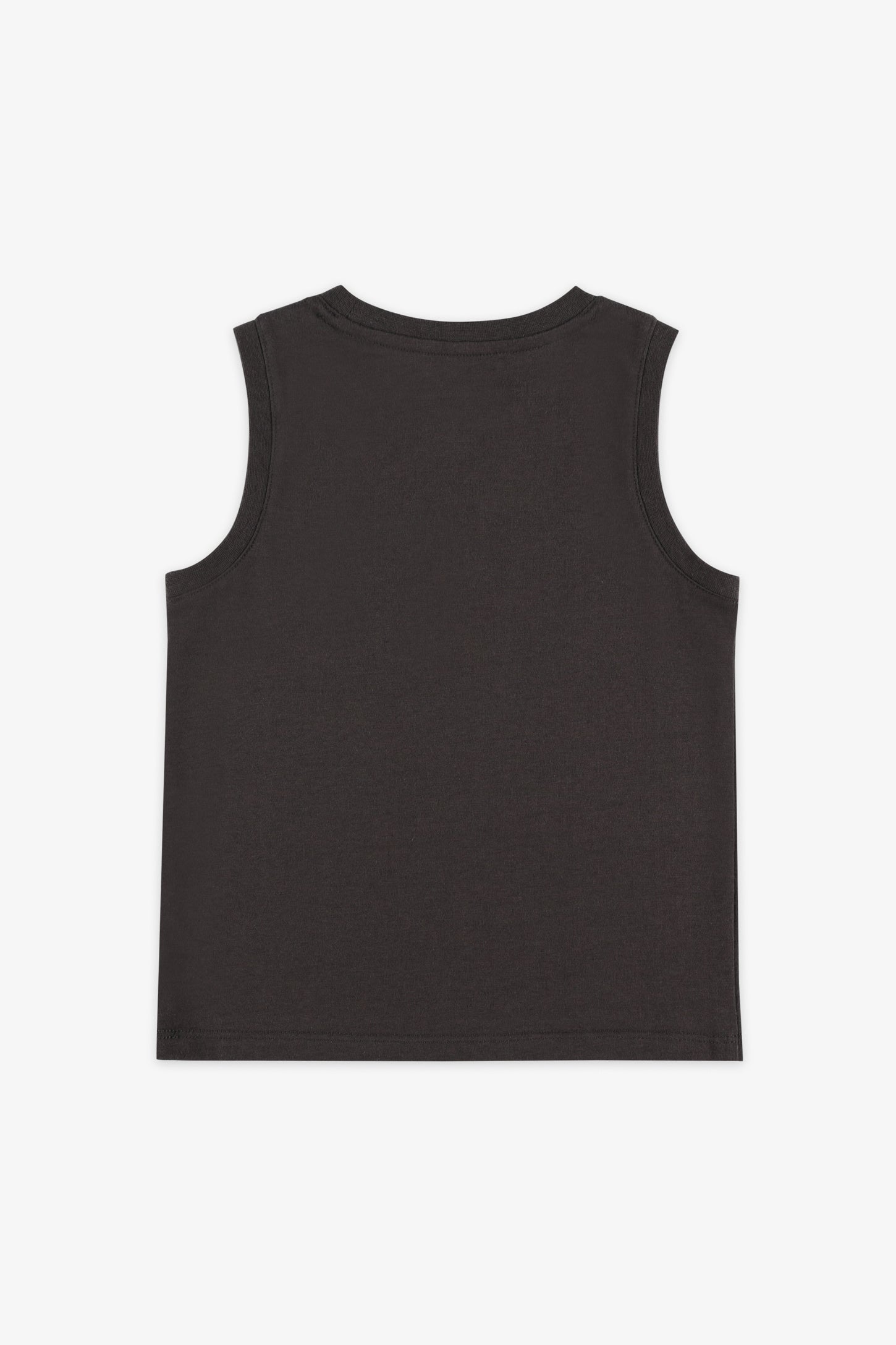 Camisole col rond coton, 2/20$ - Enfant garçon && NOIR