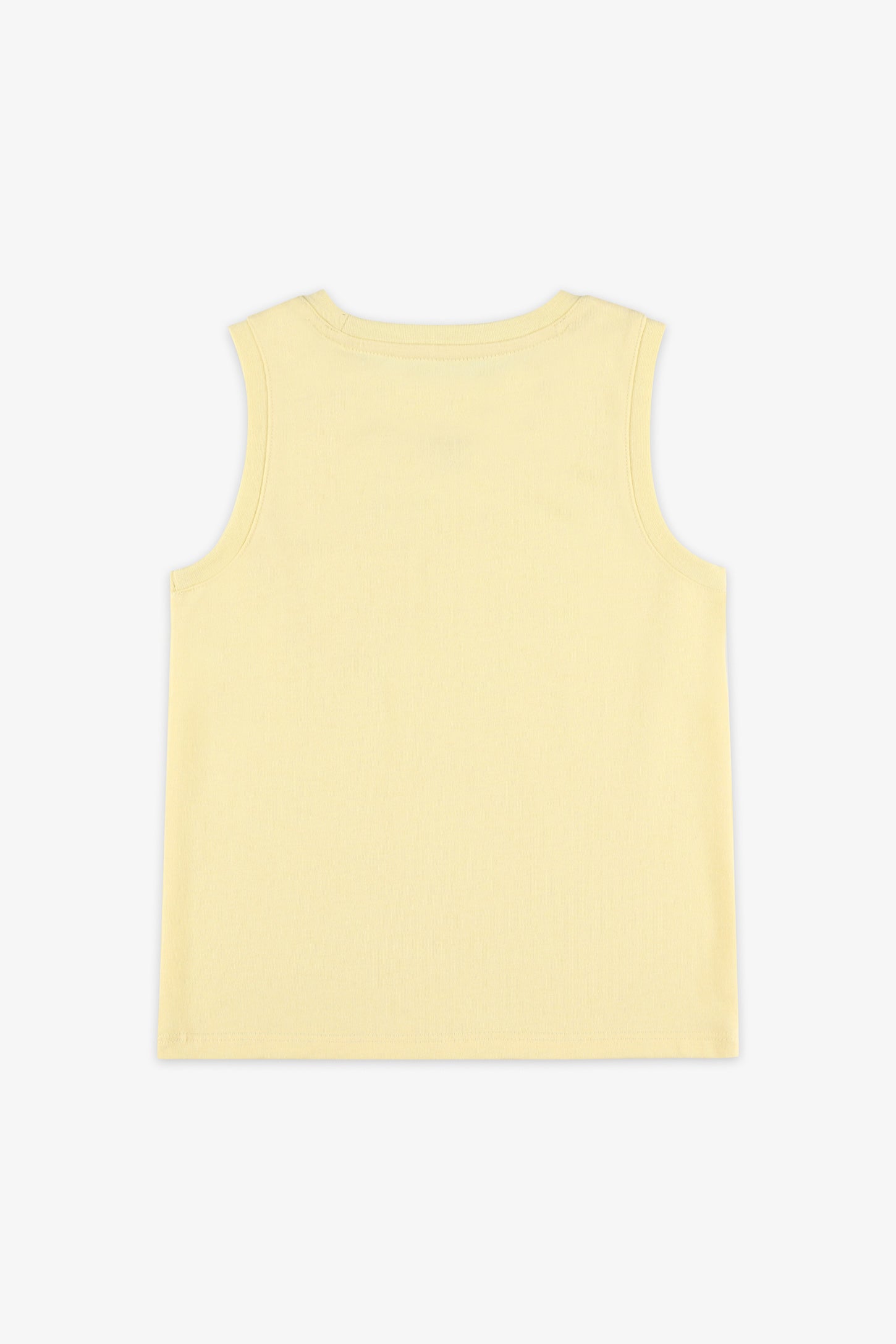 Camisole col rond coton, 2/20$ - Enfant garçon && JAUNE