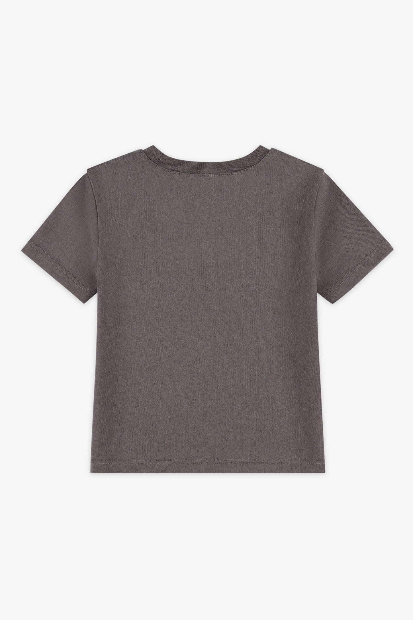 T-shirt à poche coton, 2T-3T, 2/15$ - Bébé garçon && GRIS FONCE