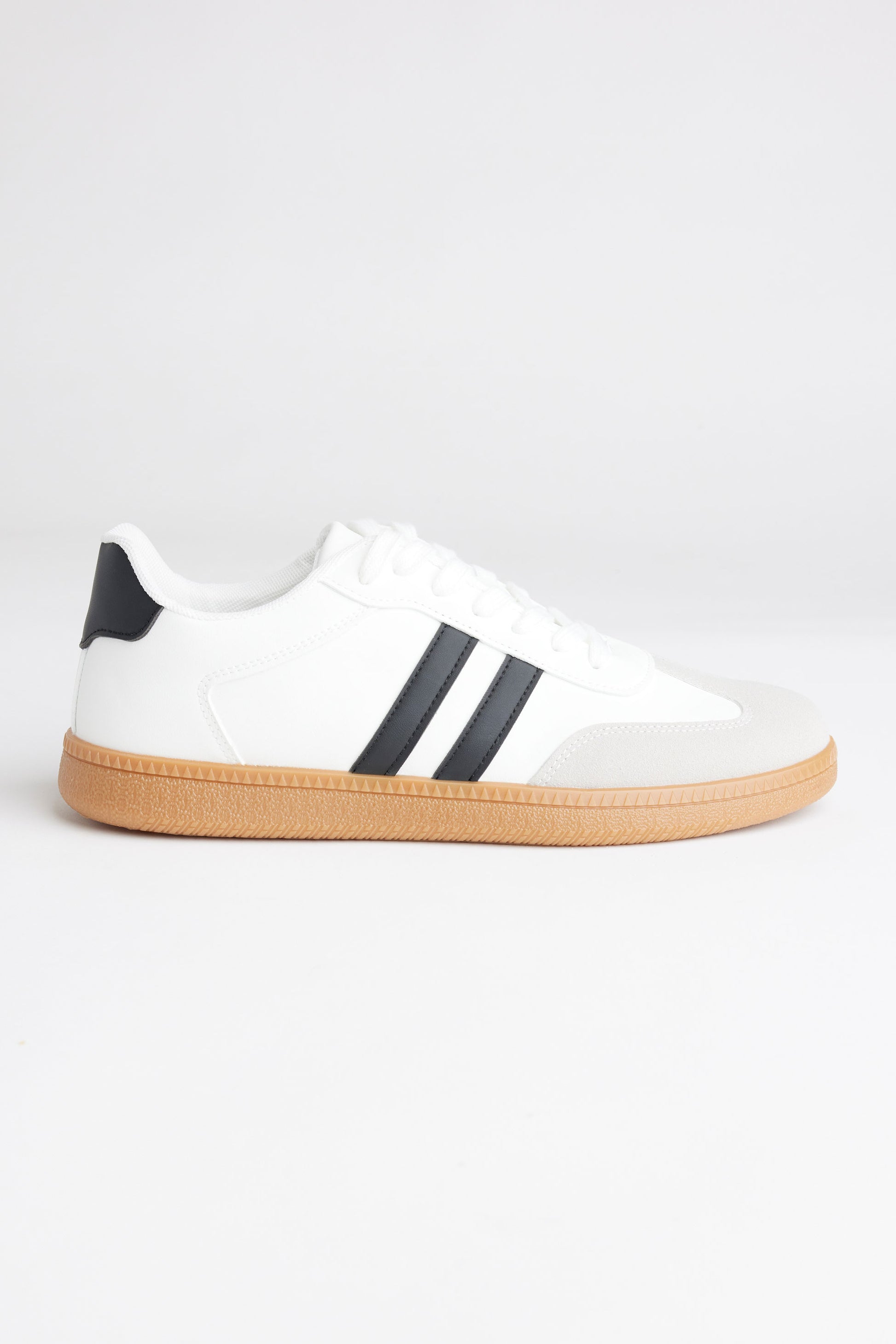 Baskets faux suède - Homme && BLANC