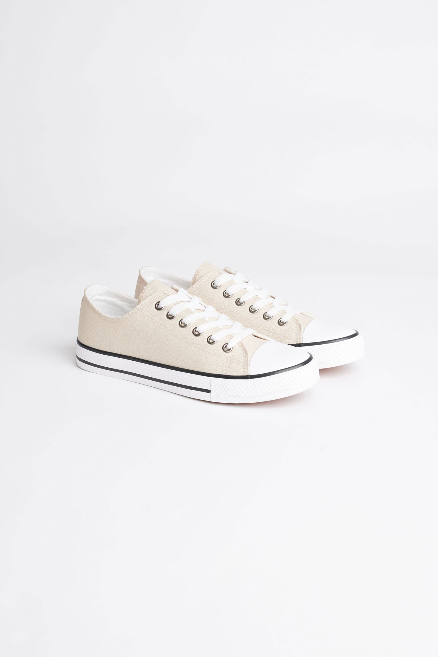 Chaussures en toile - Femme && BEIGE