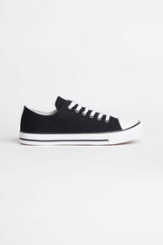 Chaussures en toile - Femme && NOIR