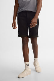 Short en jeans - Homme && DENIM NOIR