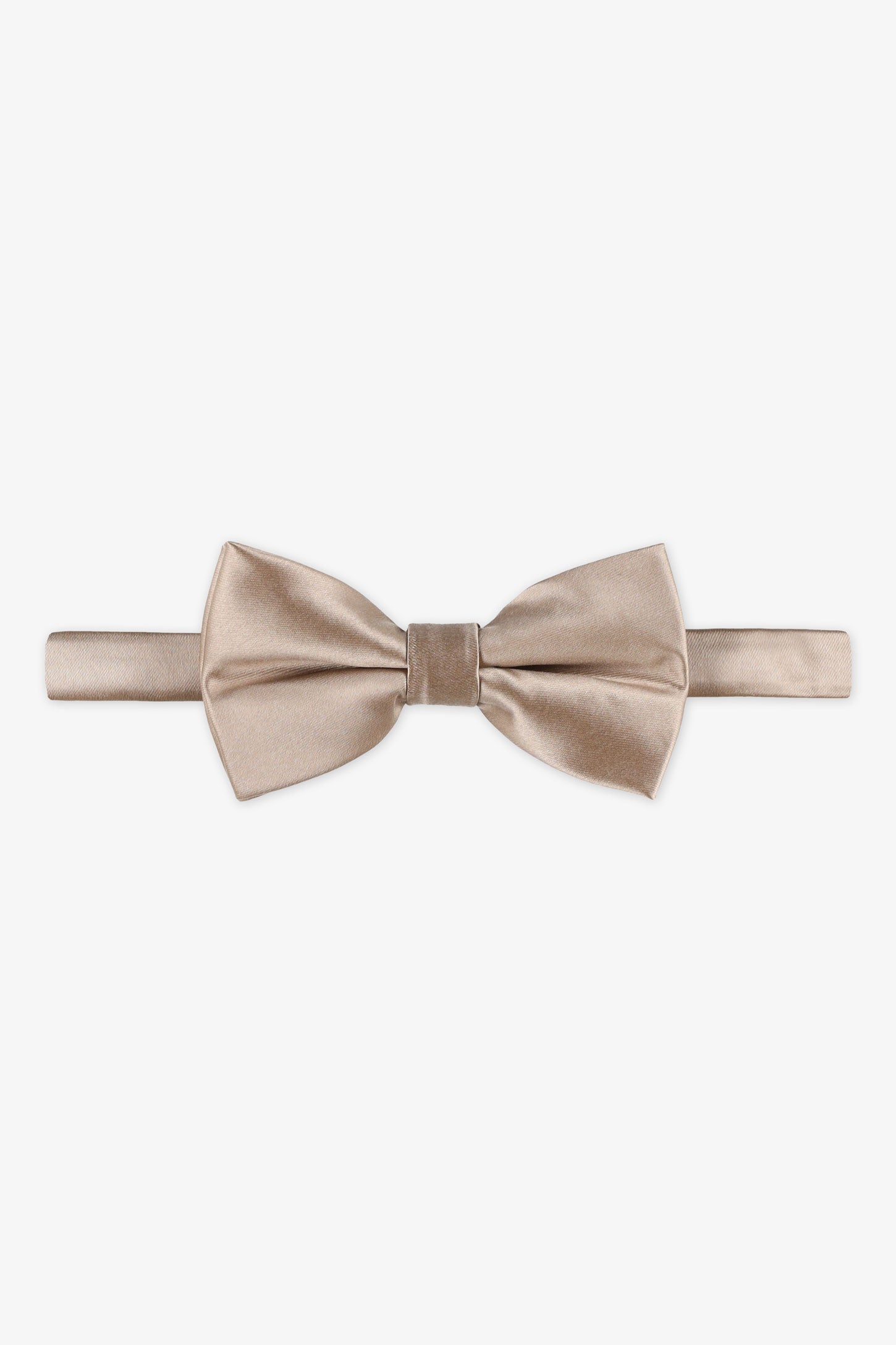 Nœud papillon soie et modal - Homme && BEIGE