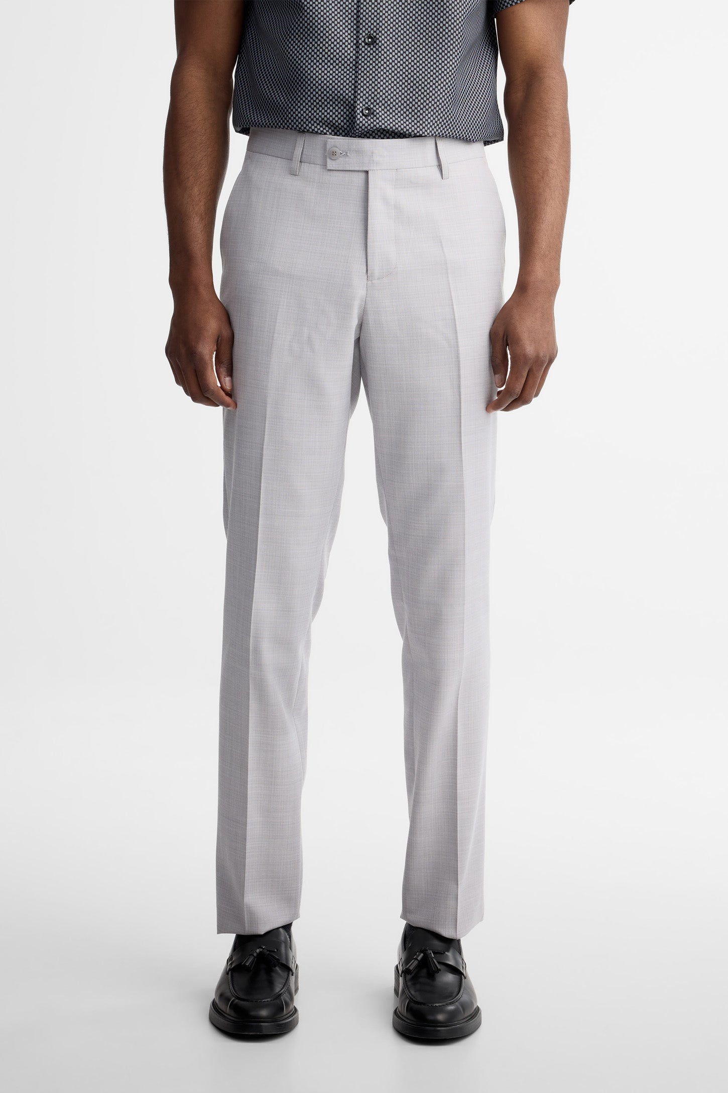 Pantalon habillé - Homme && GRIS